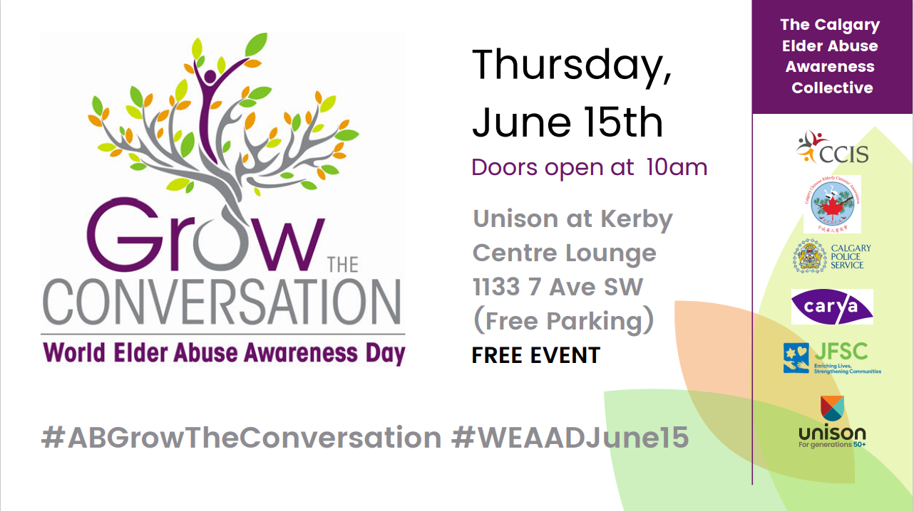 World Elder Abuse Awareness Day June 15