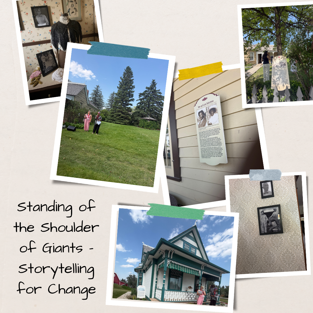 Standing of the Shoulder of Giants - Storytelling for Change 