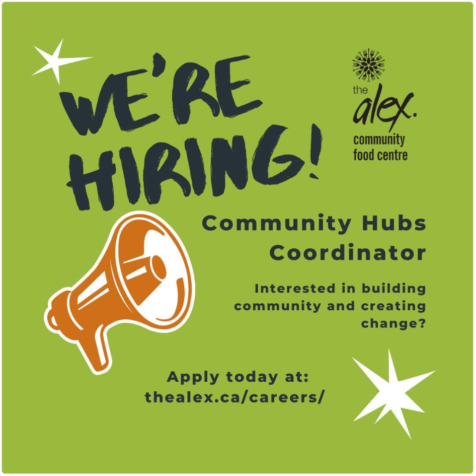 Cool Job Alert Alex CFC Hiring Community Hubs Coordinator — CDLI