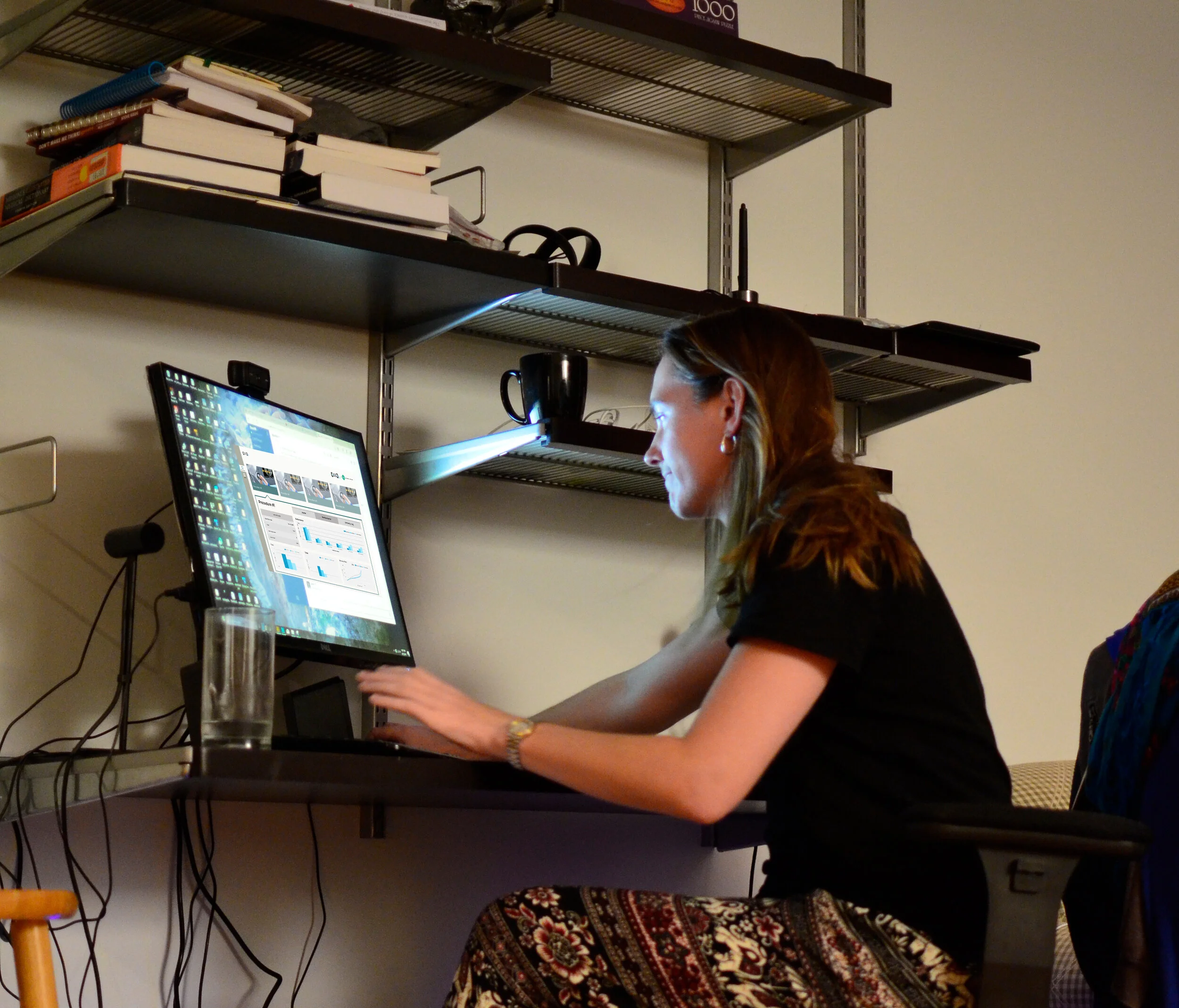 Use Case #2: User has logged into their account to review previous run-throughs before continuing VR training