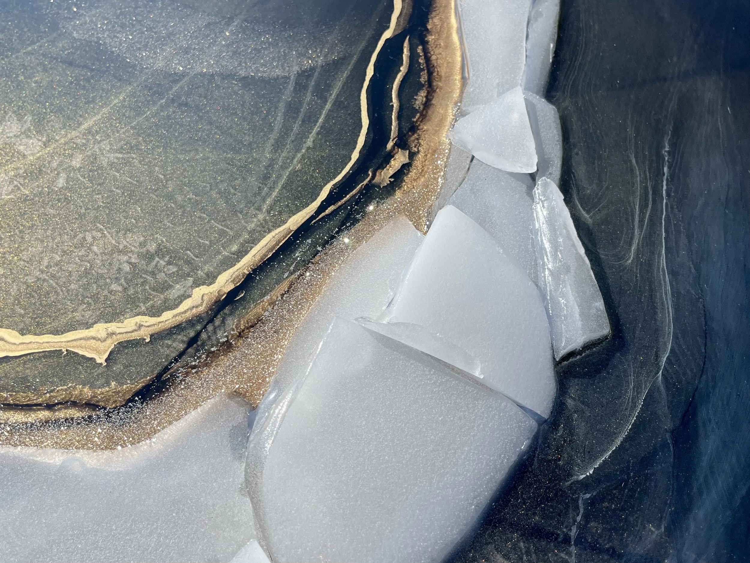 Symbolic wall art blending nostalgia and vibration through material