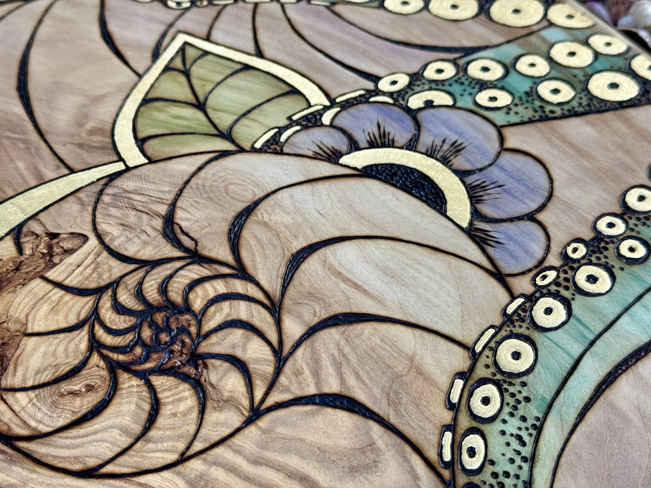 Symbolic wall art reflecting lineage, continuity, and care