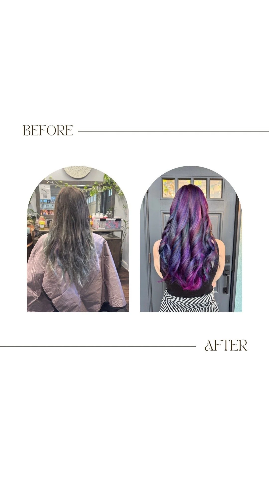 Oil slick and extensions in Austin, TX