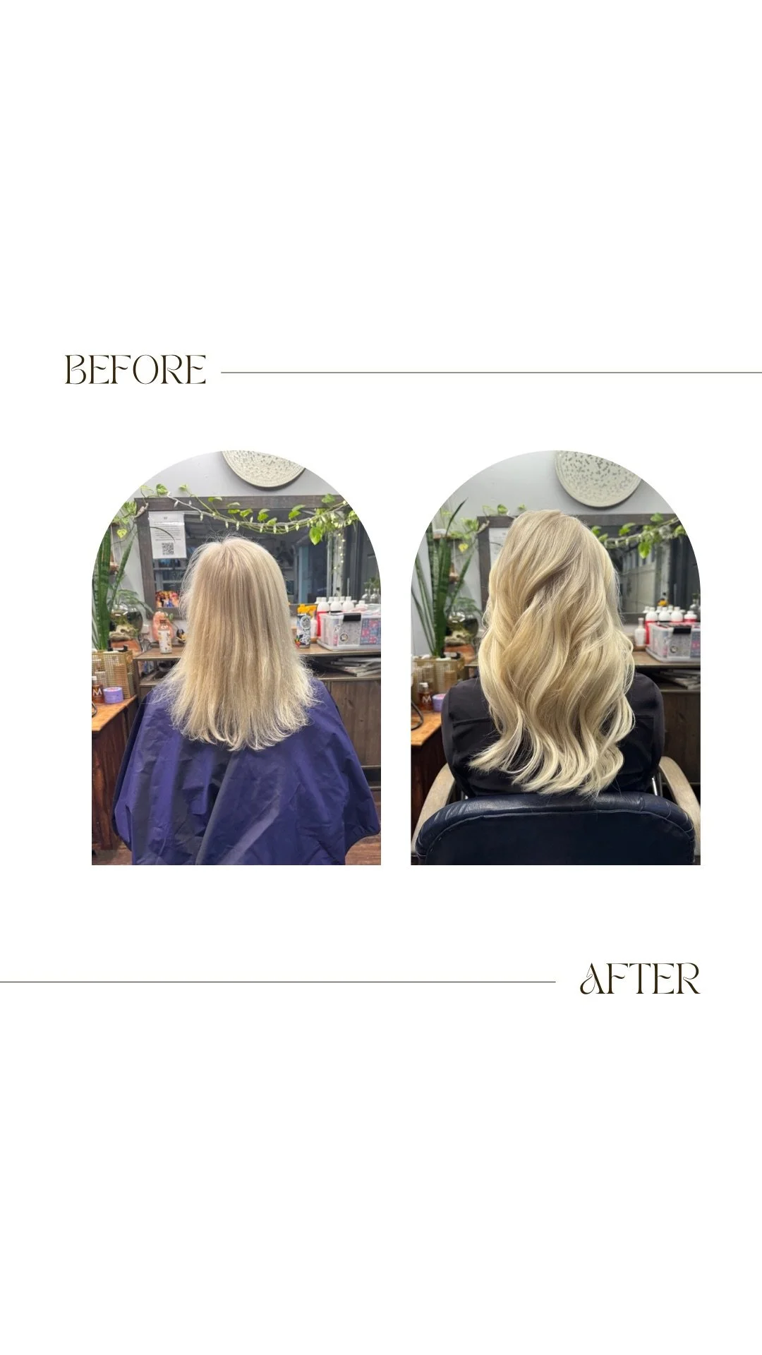 Platinum hair extensions by Anne Shackelford, ATX