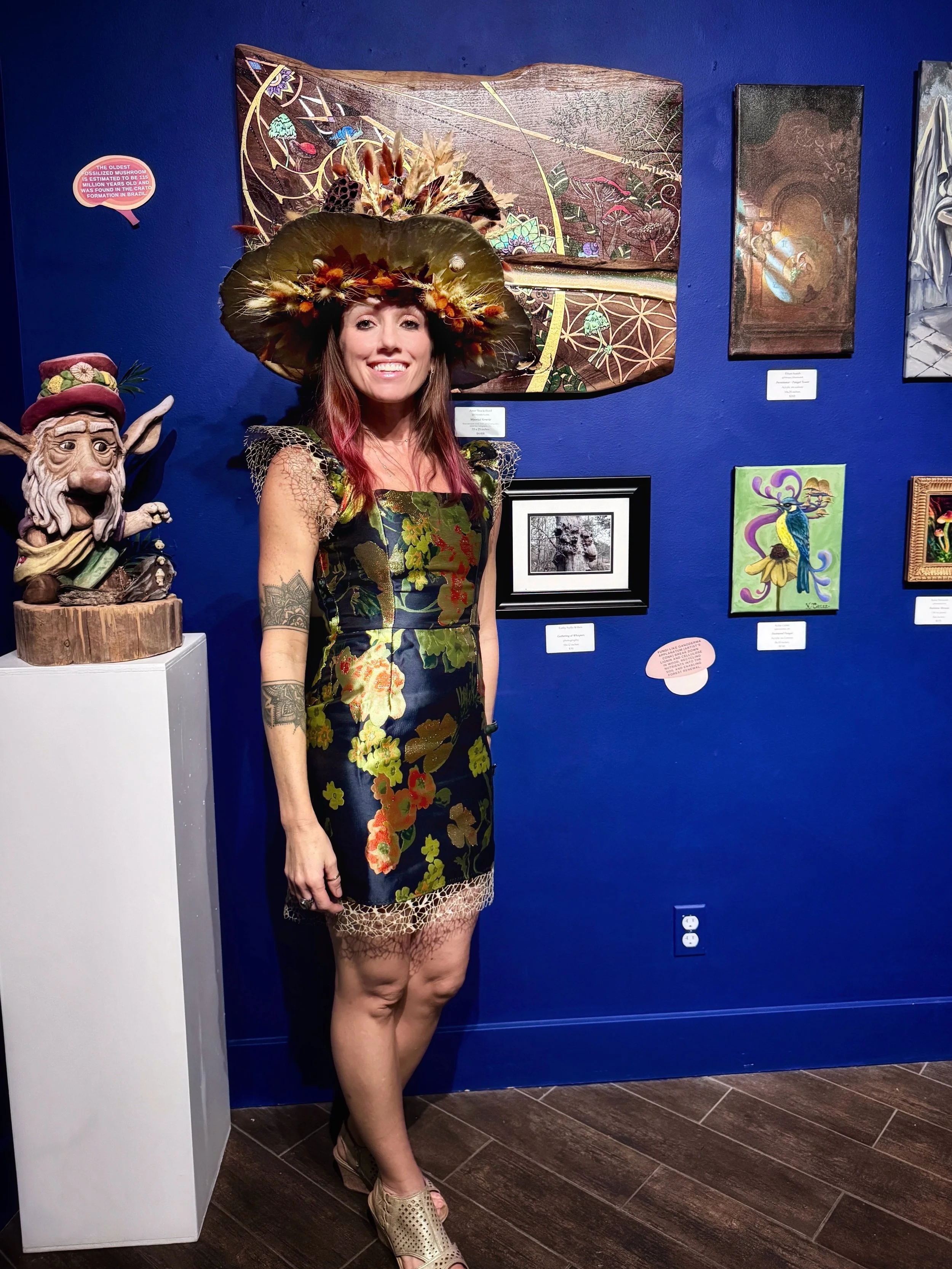 Anne Shackelford with Mycelial Reverie | Realms of Fungi