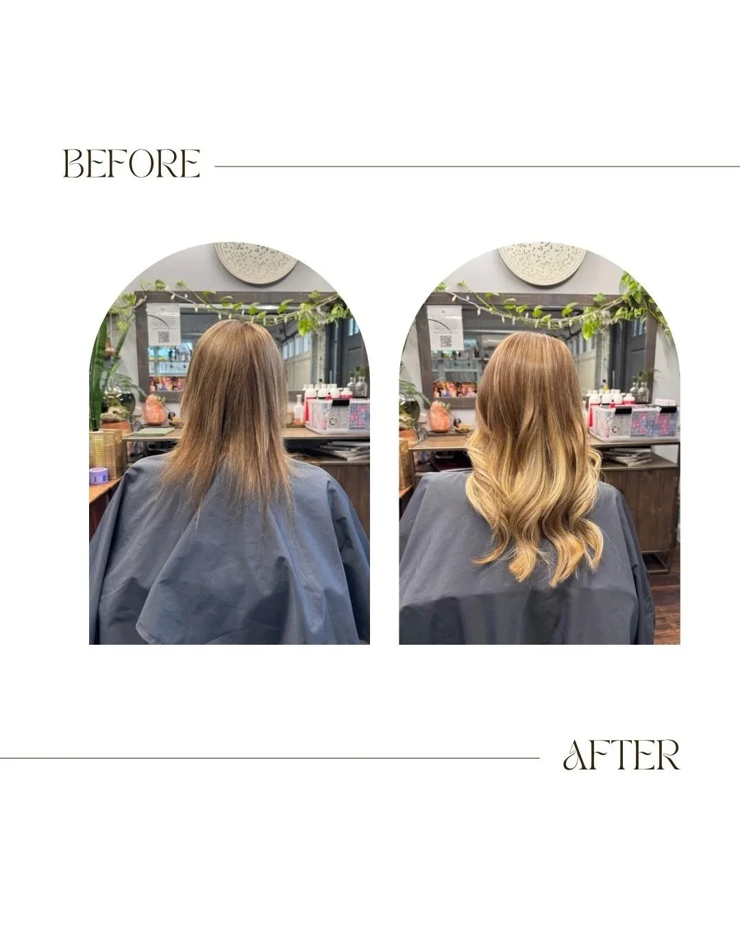 Austin Texas, hair extensions, before & after
