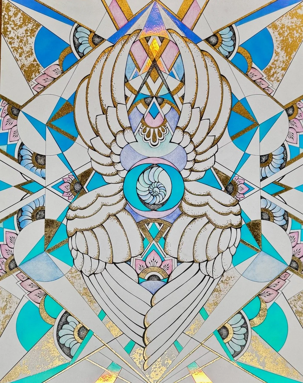 Seraphina inspired by radiant collaborators of light across cultures.