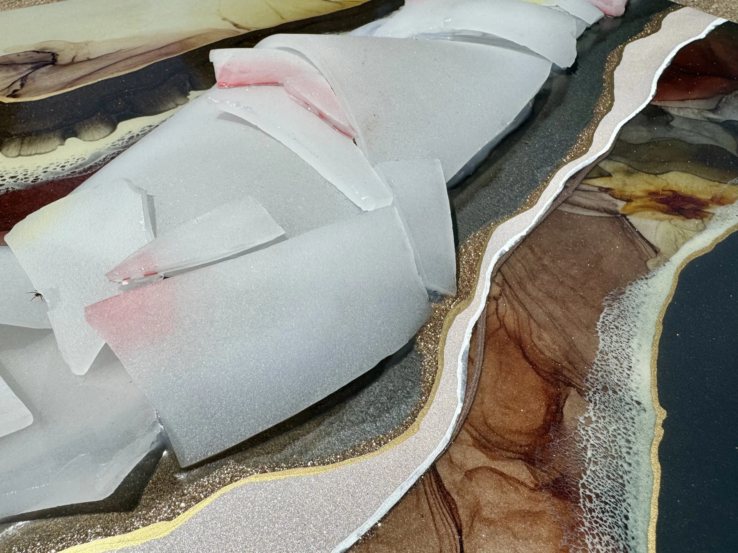 Gallery ready wall art by Anne Shackelford titled Re wired