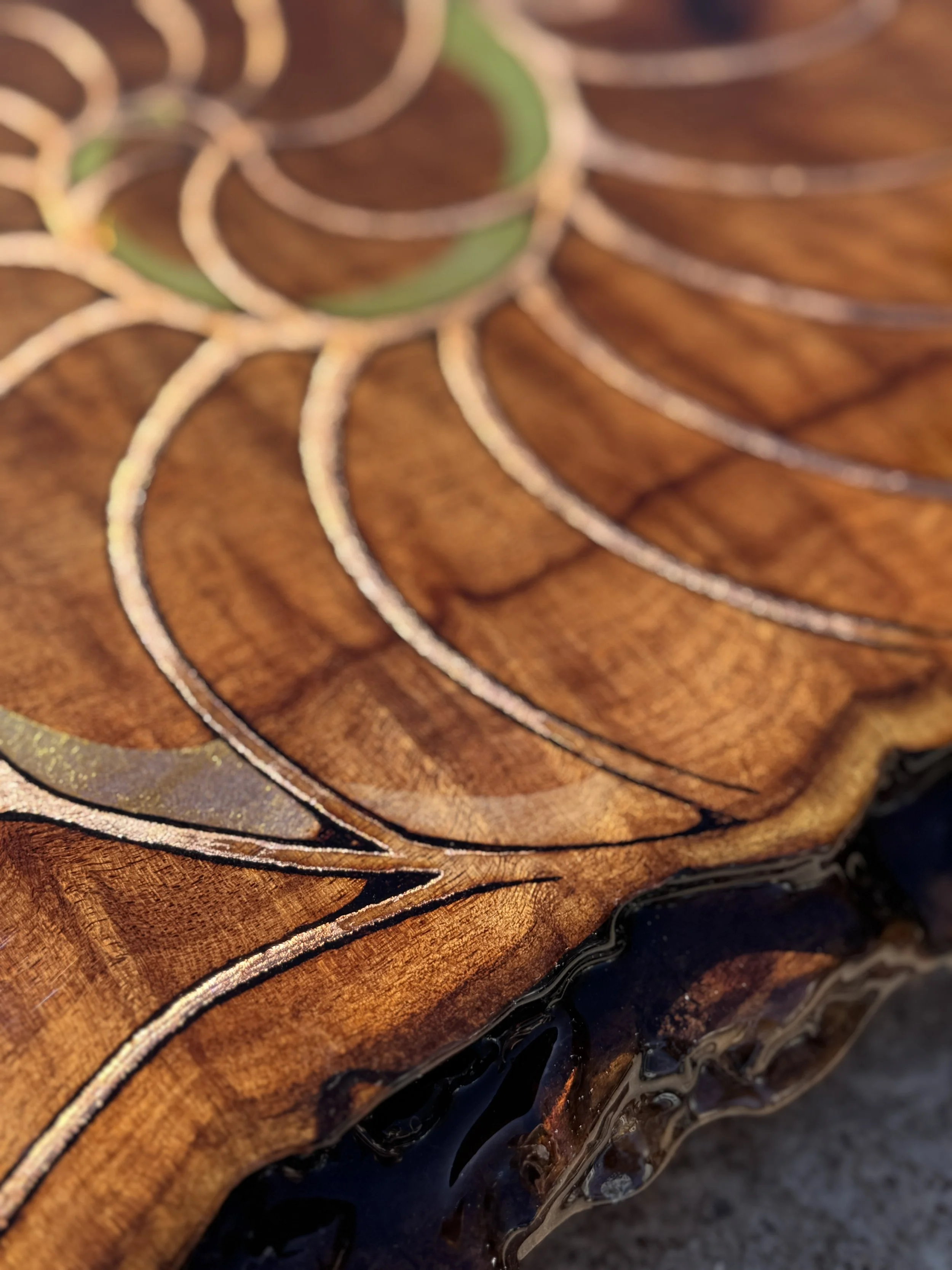 Bohemian functional art suitable for wall or table display
