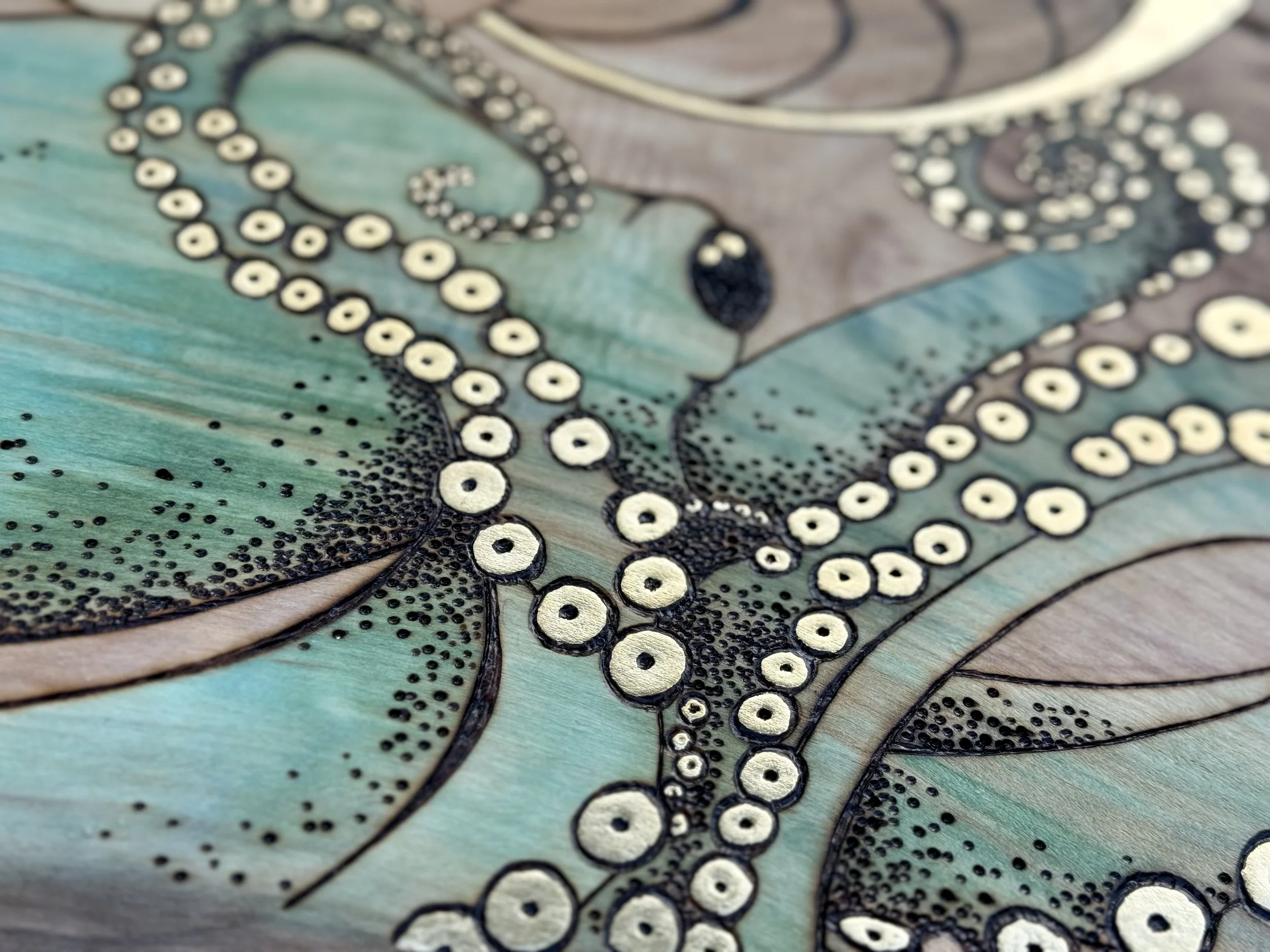 Memory inspired wall art with shells gathered on Sanibel Island