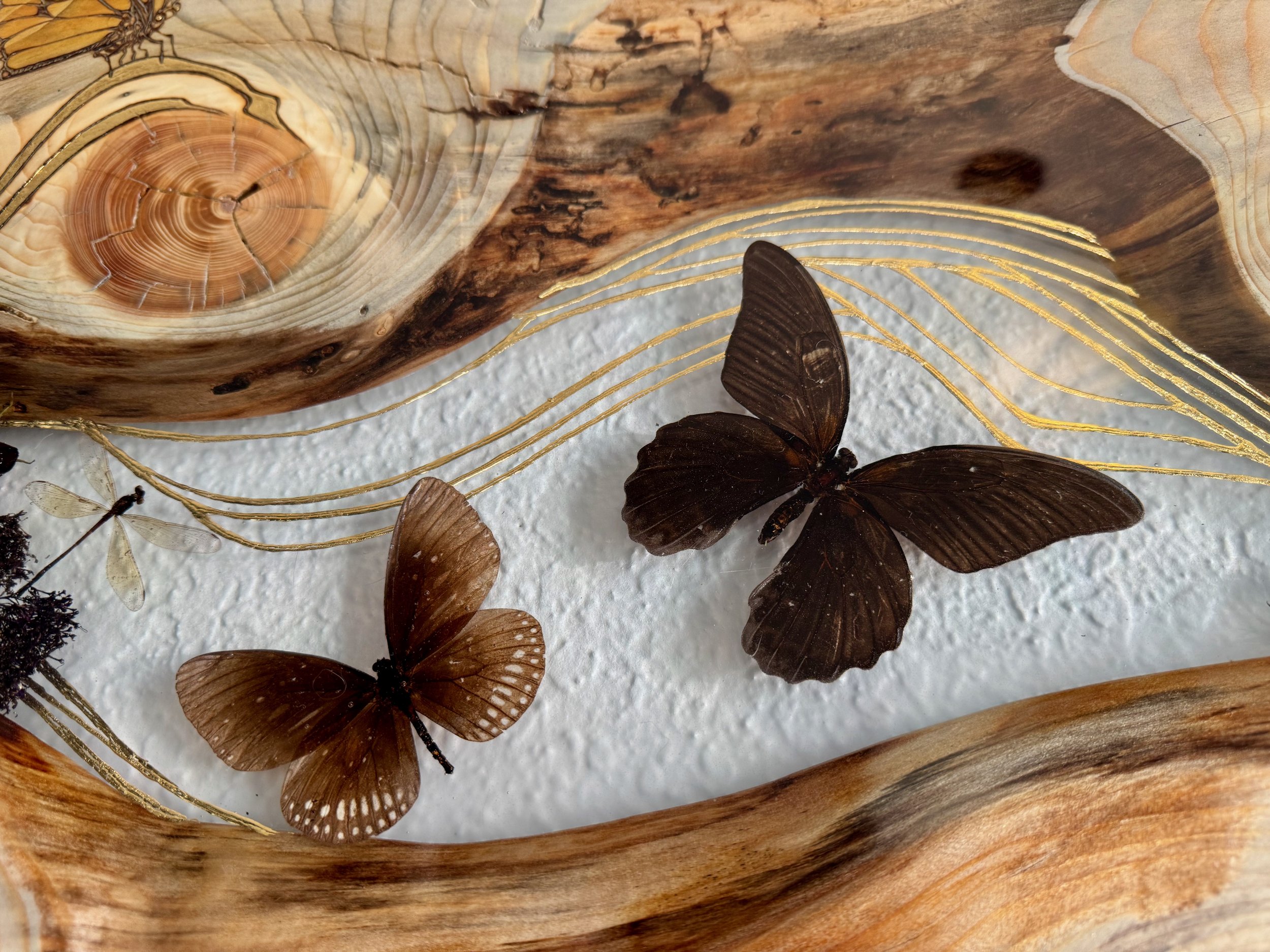 Sacred geometry wood burned into Lovers Carvings artwork by Anne Shackelford.
