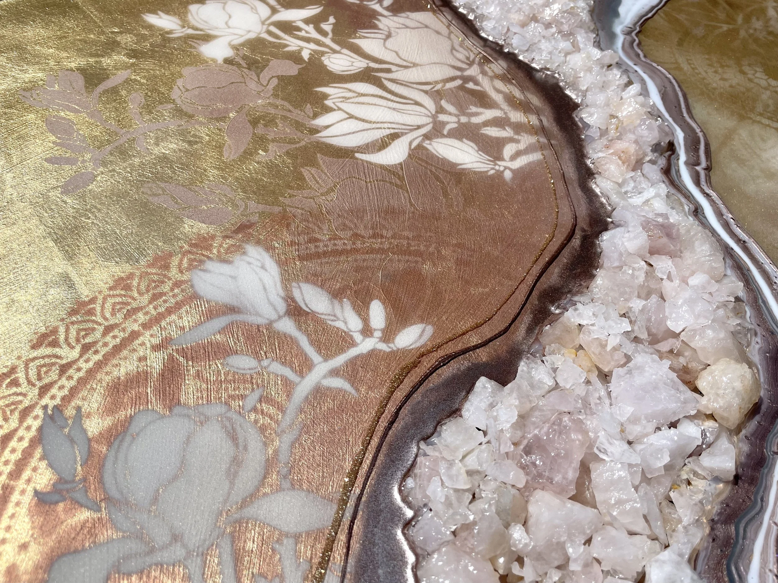 Luminous wall art designed to bring softness and calm