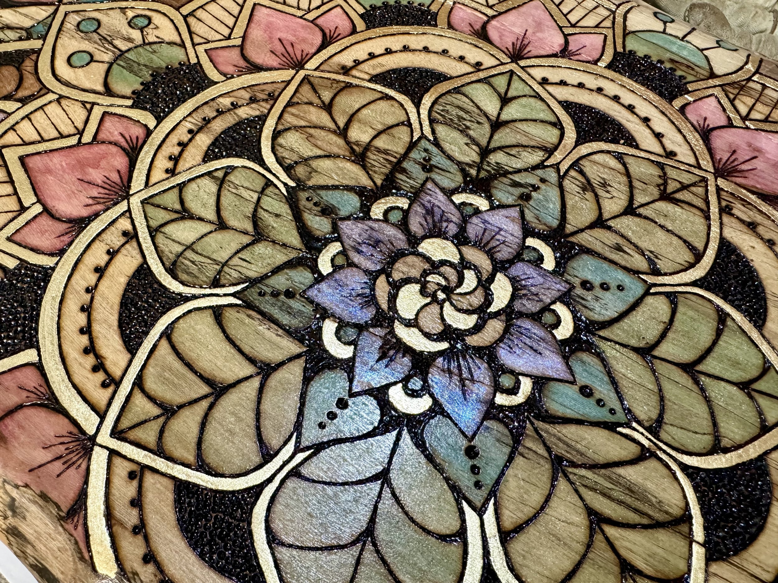 Gallery ready mandala wall art with quiet presence