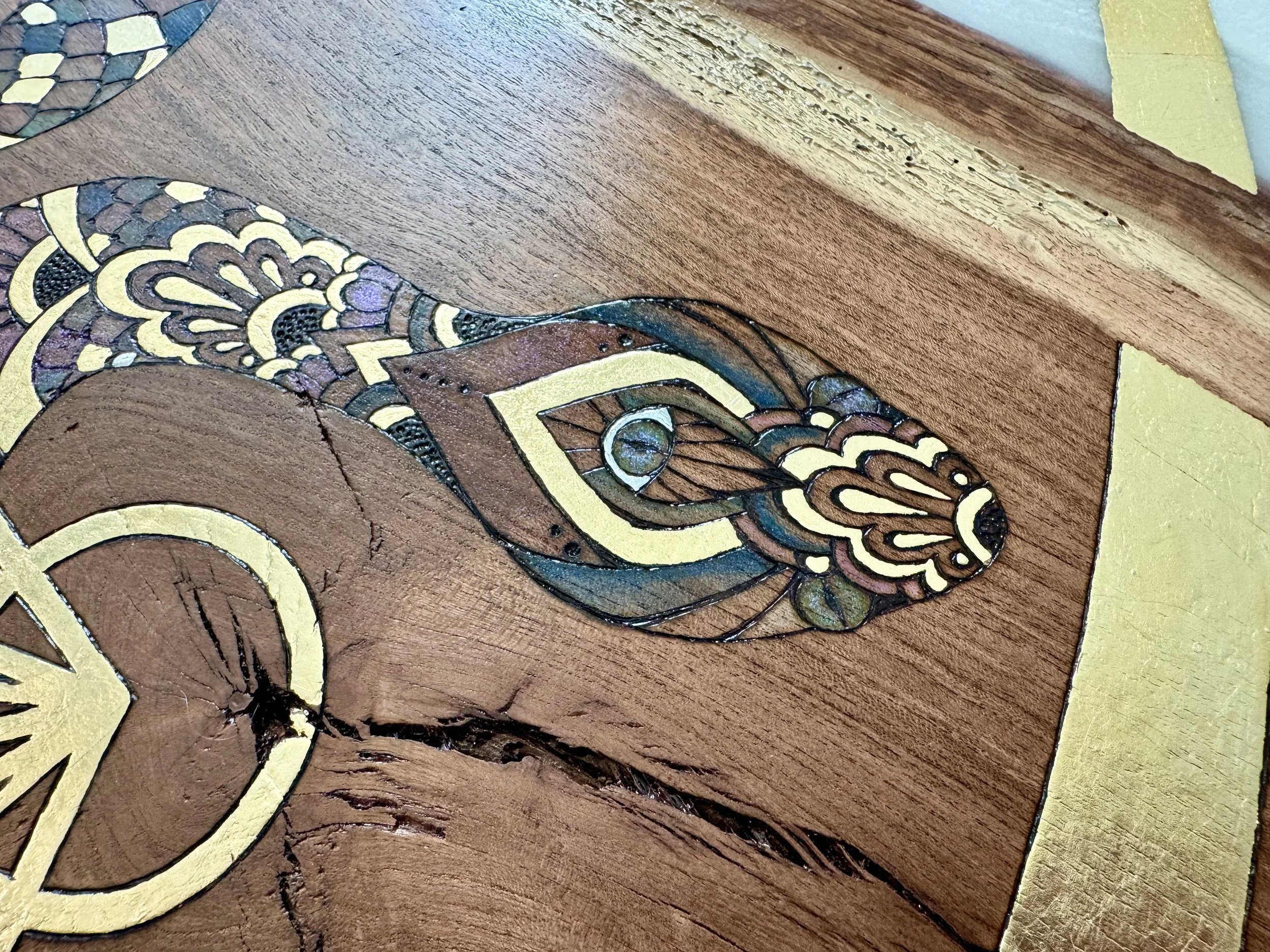 Energetic wall art reflecting harmony and realignment