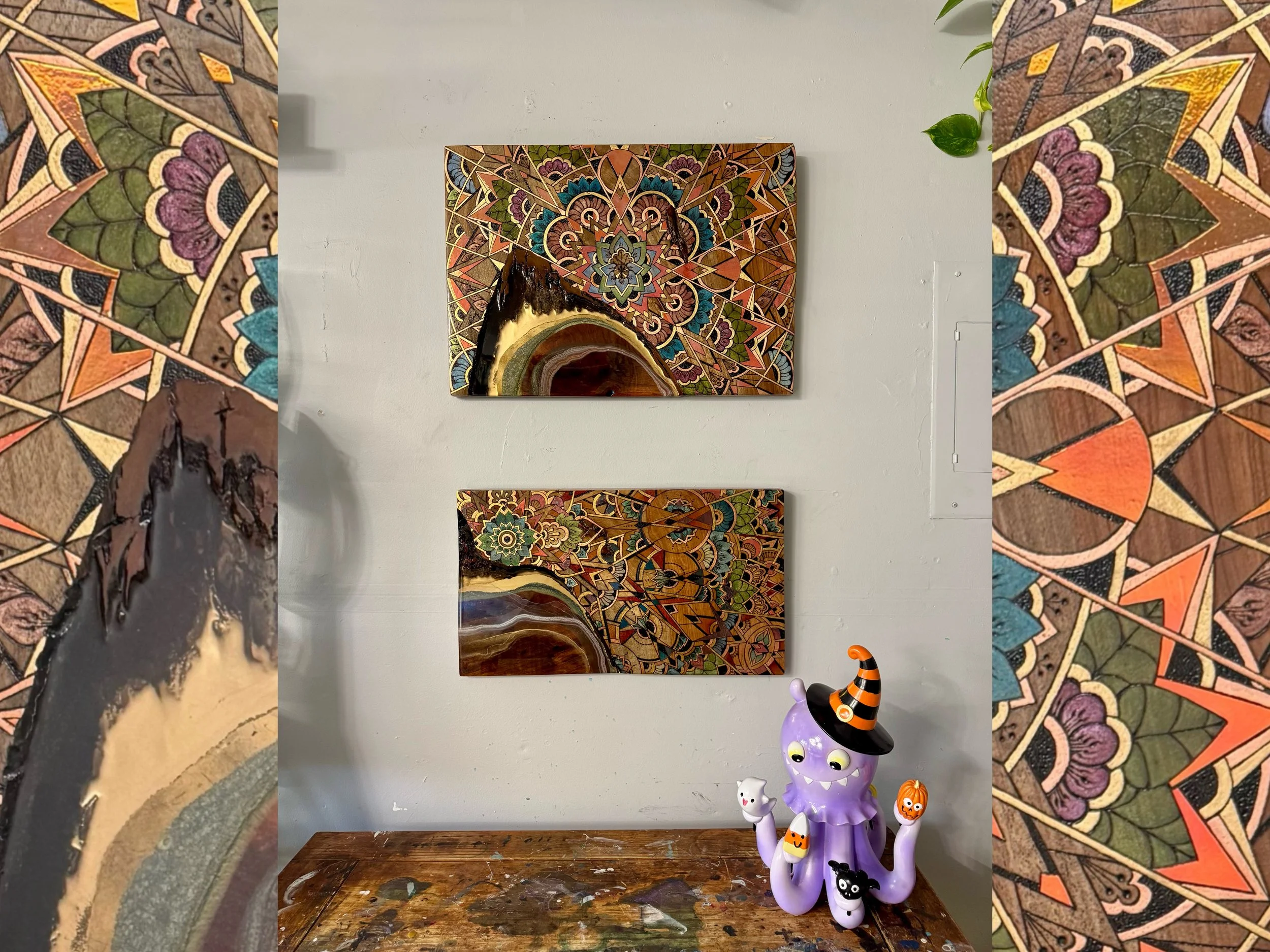 Wall art panel with organic flow, bold texture, and sacred design language. Ideal for artful modern spaces.