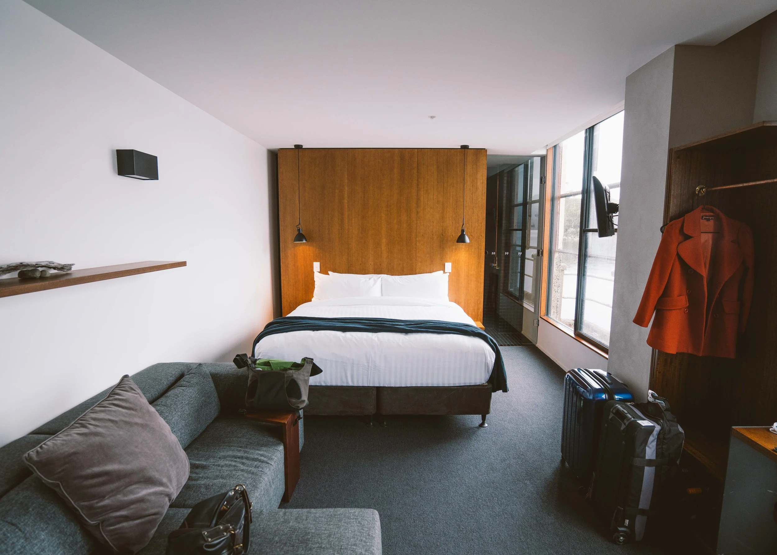 Our room was spacious enough