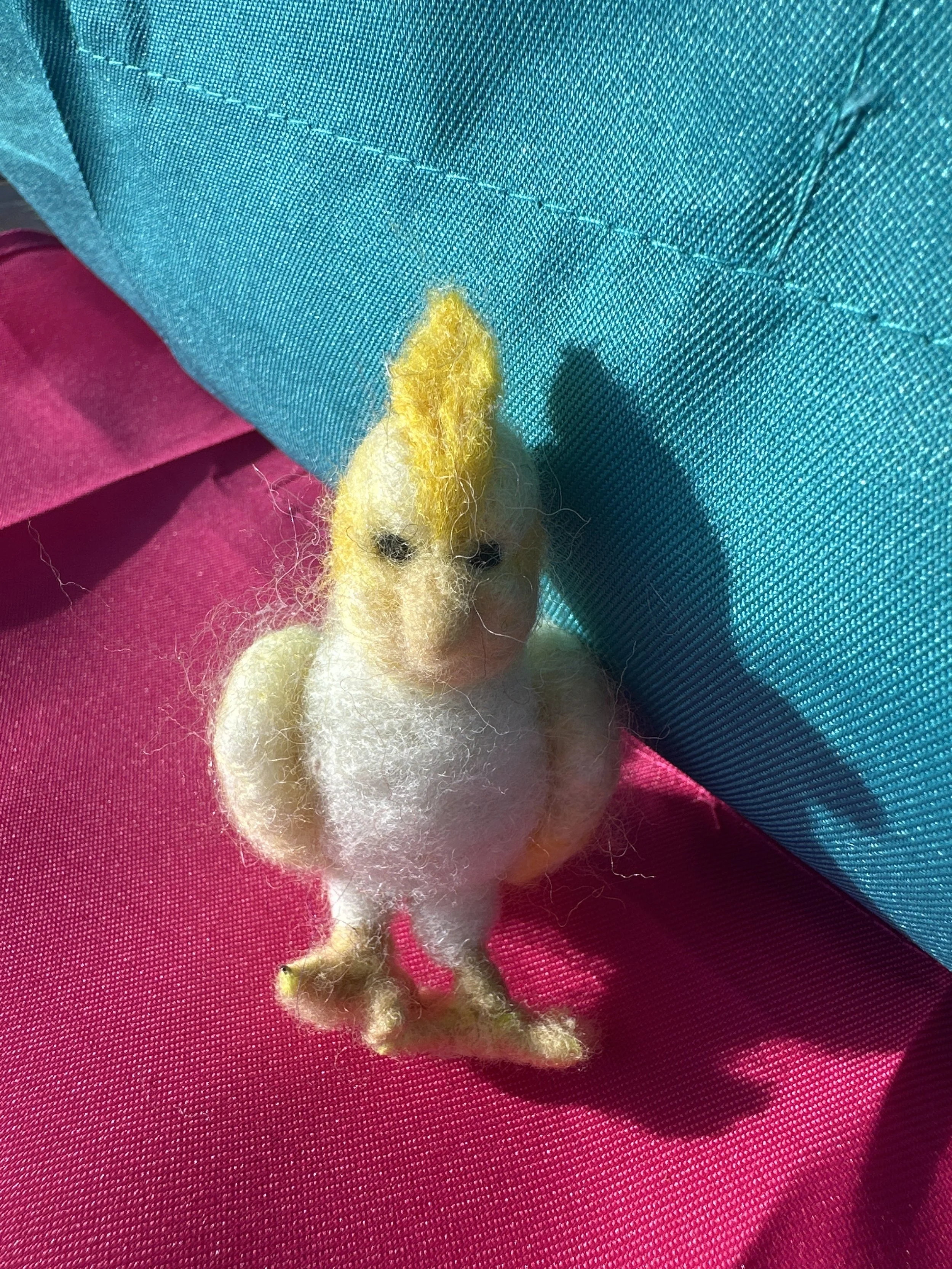 Needle Felted Cockatiel