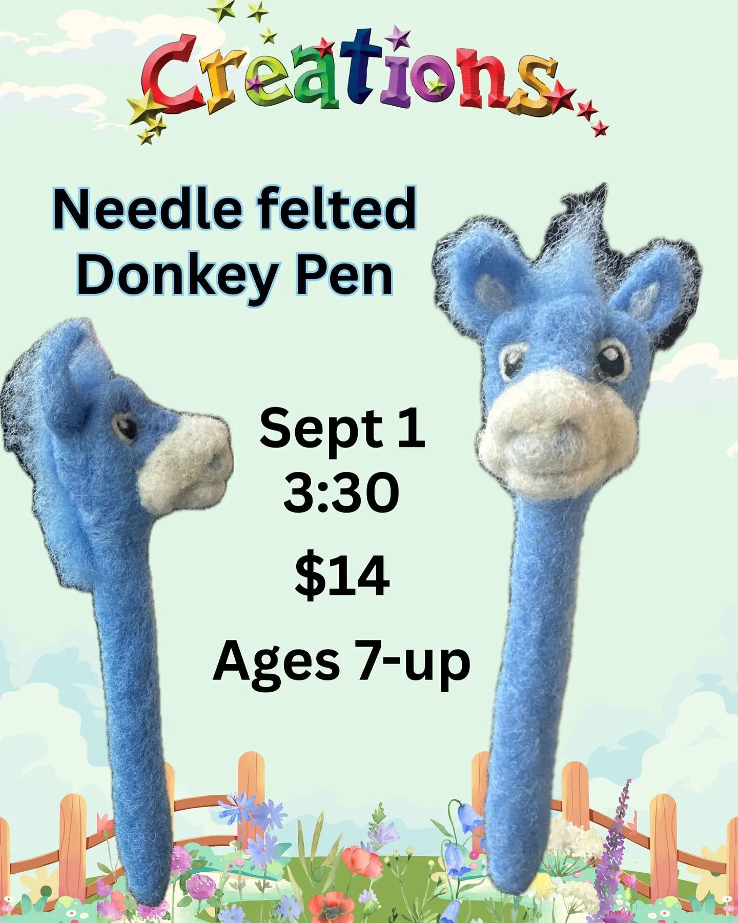 Come join me in making this fun donkey pen!! 🖊️