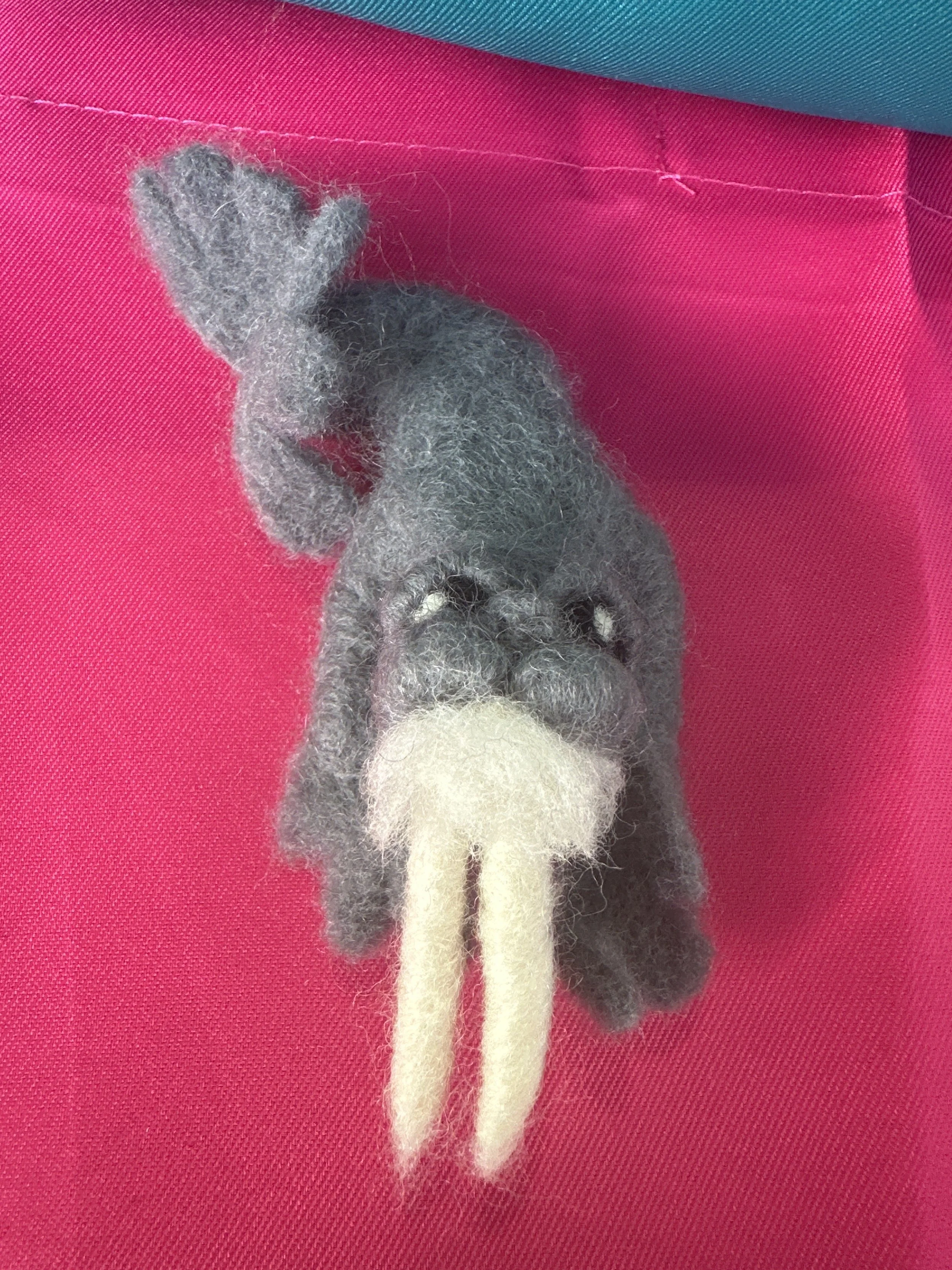 Needle Felted Walrus