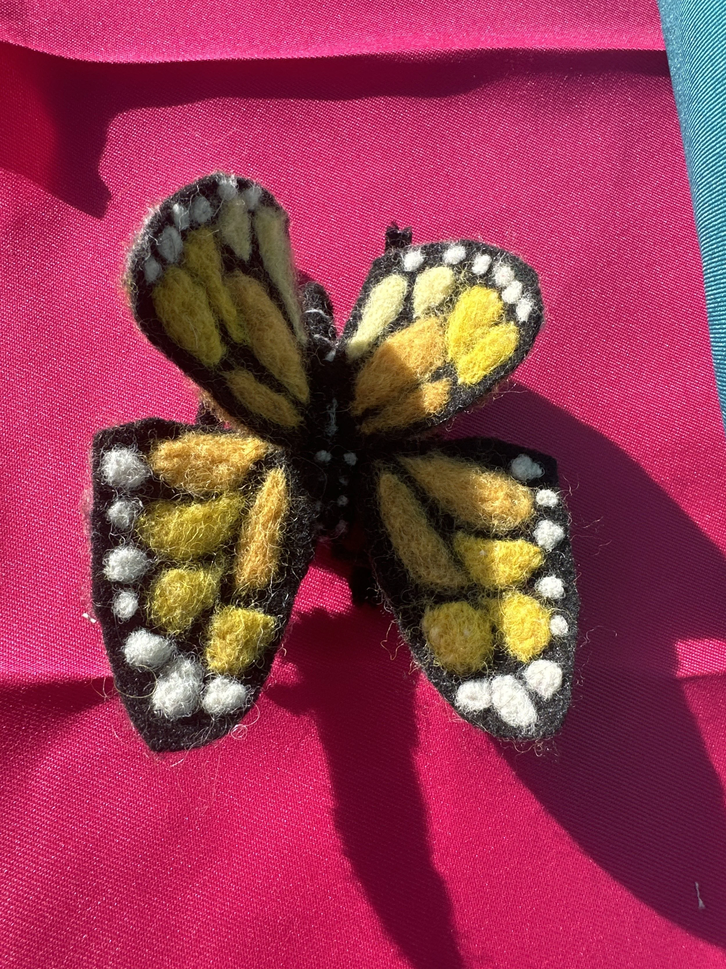 Needle Felted Butterfly