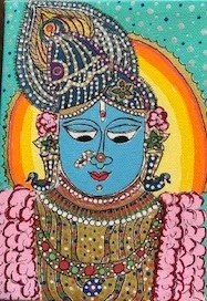 Shrinathji on Canvas