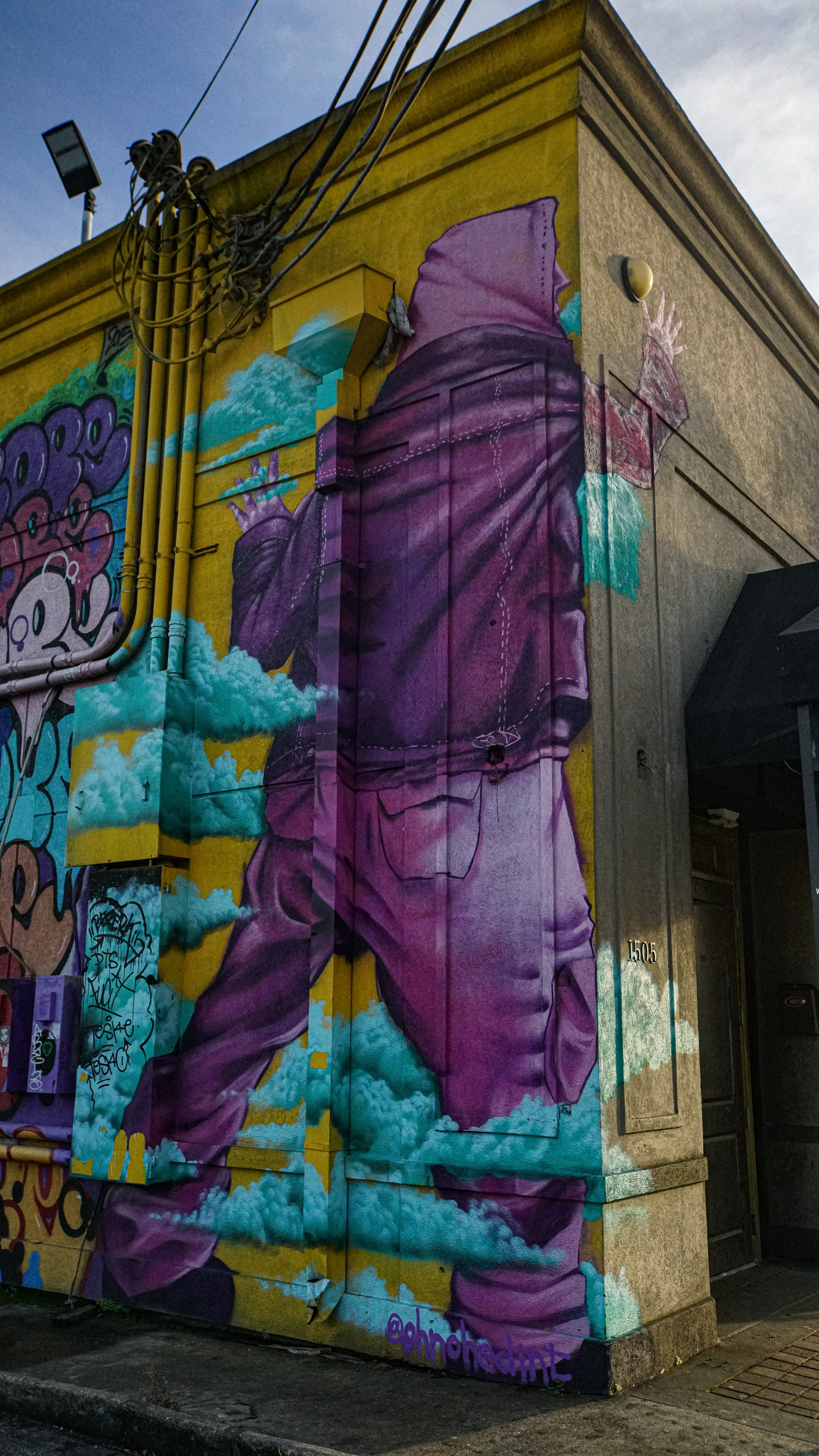 Graffiti, Street Art - #OhNoHeDint