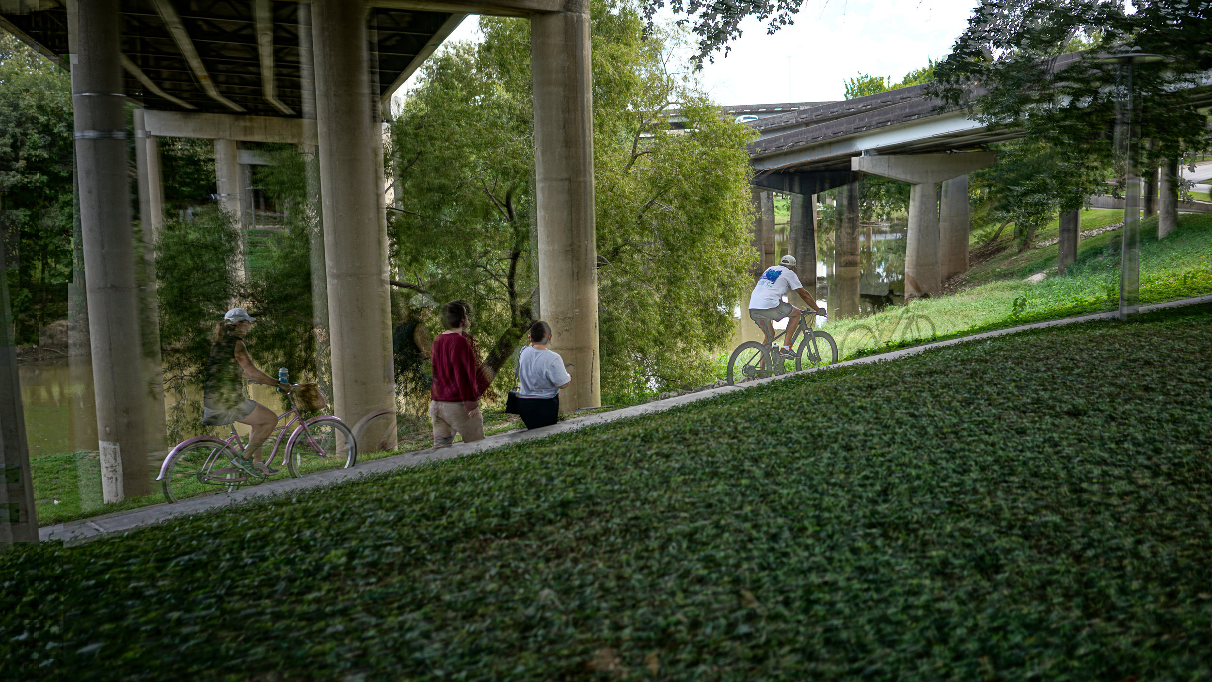 Bicyclists - Buffalo Bayou