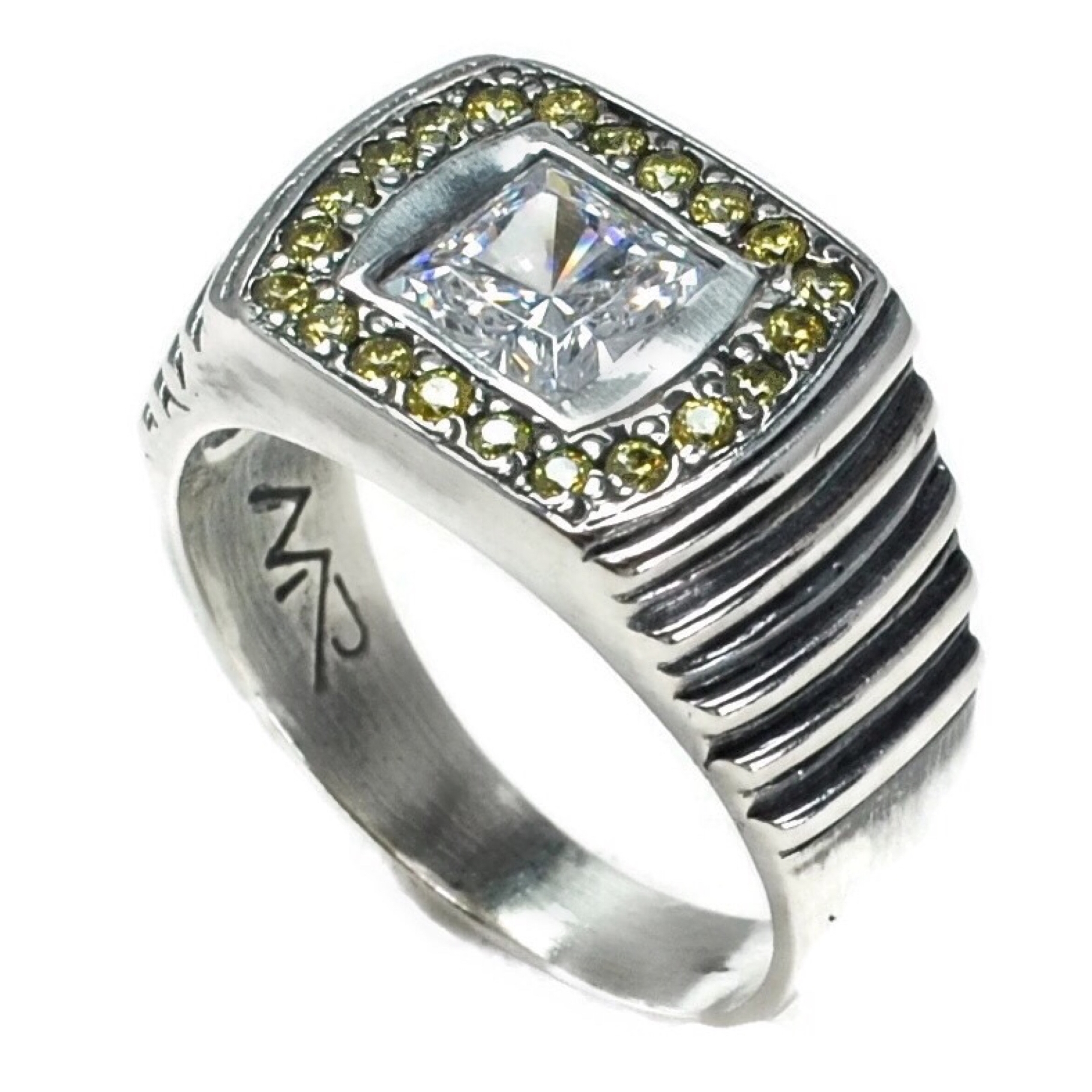 Citine and Emerald Cut Crystal Step Side RIng 12.JPG
