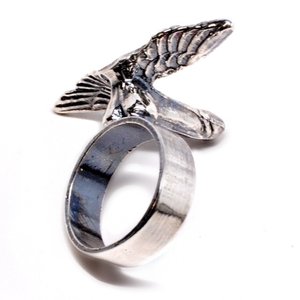 Flying Penis Ring in Sterling Silver — Michael Raymond Jewelry