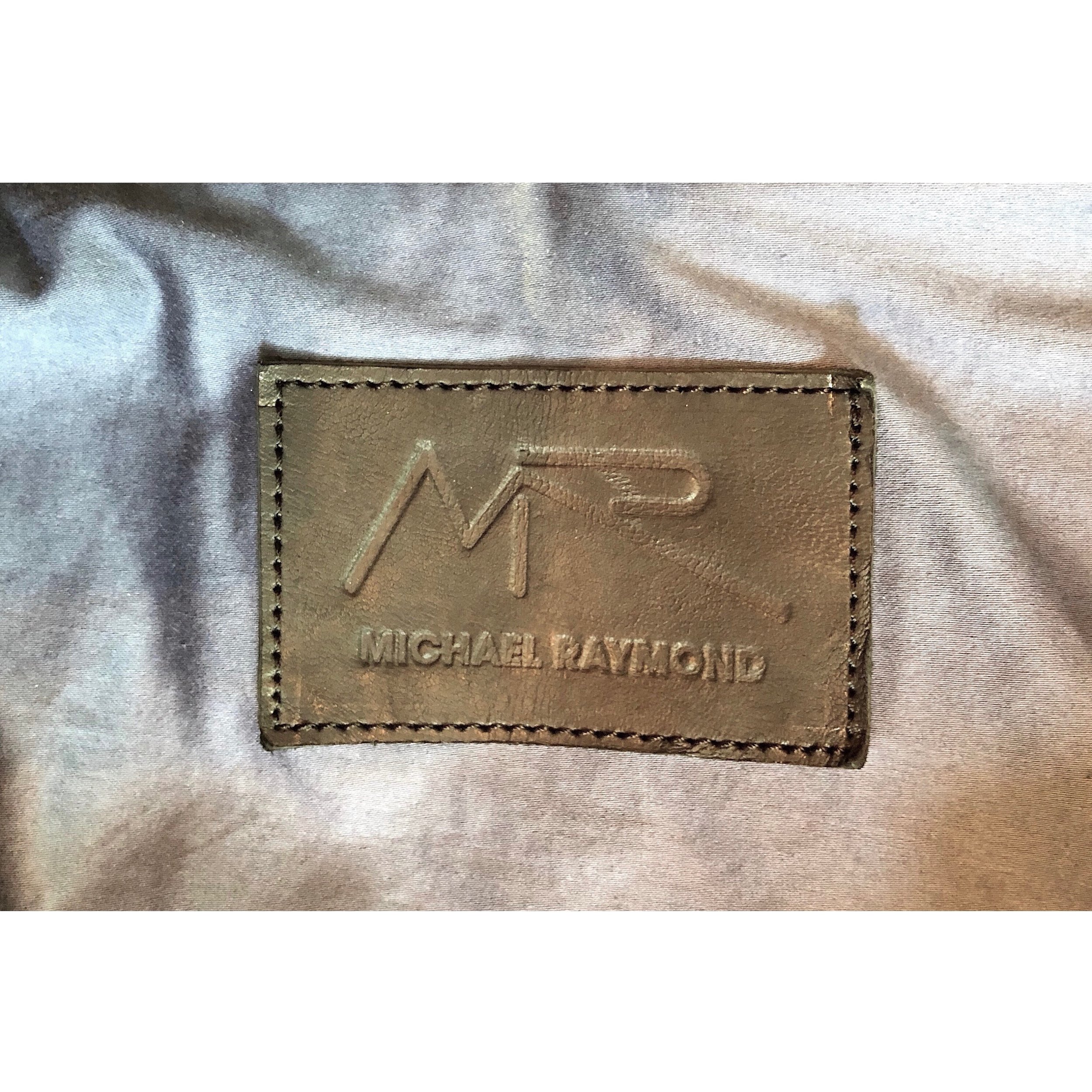 Michael Raymond Striped Kimono Jacket with Removable Hood