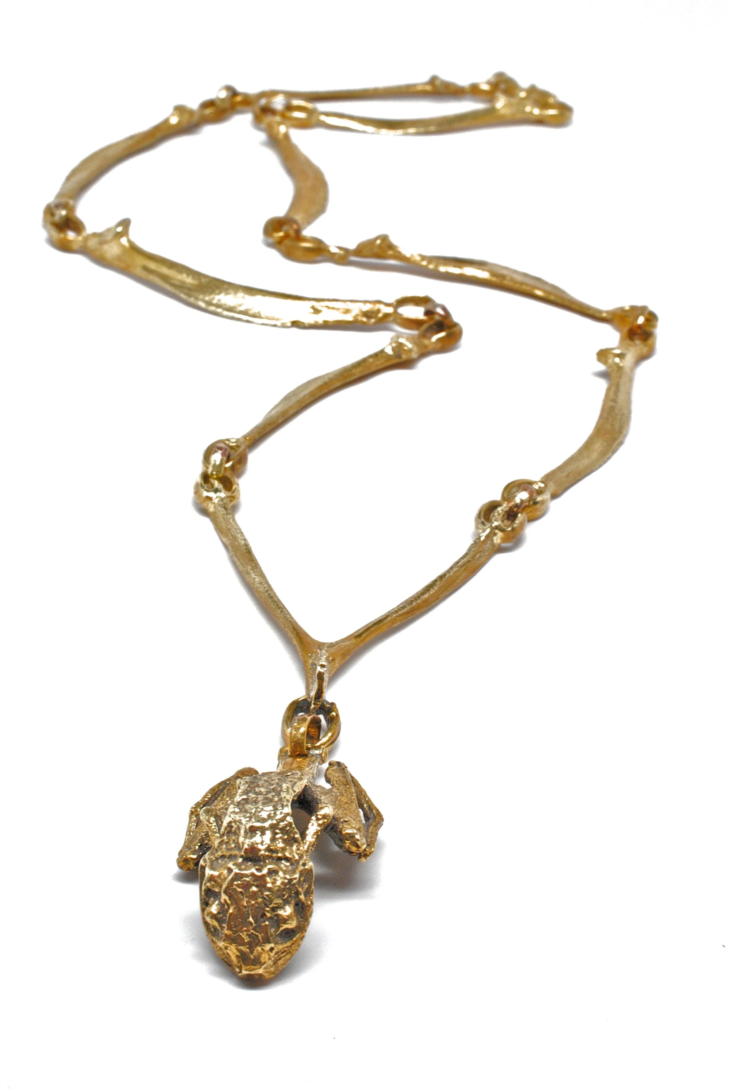 Chicken Bone Frog Necklace Whole front.jpg