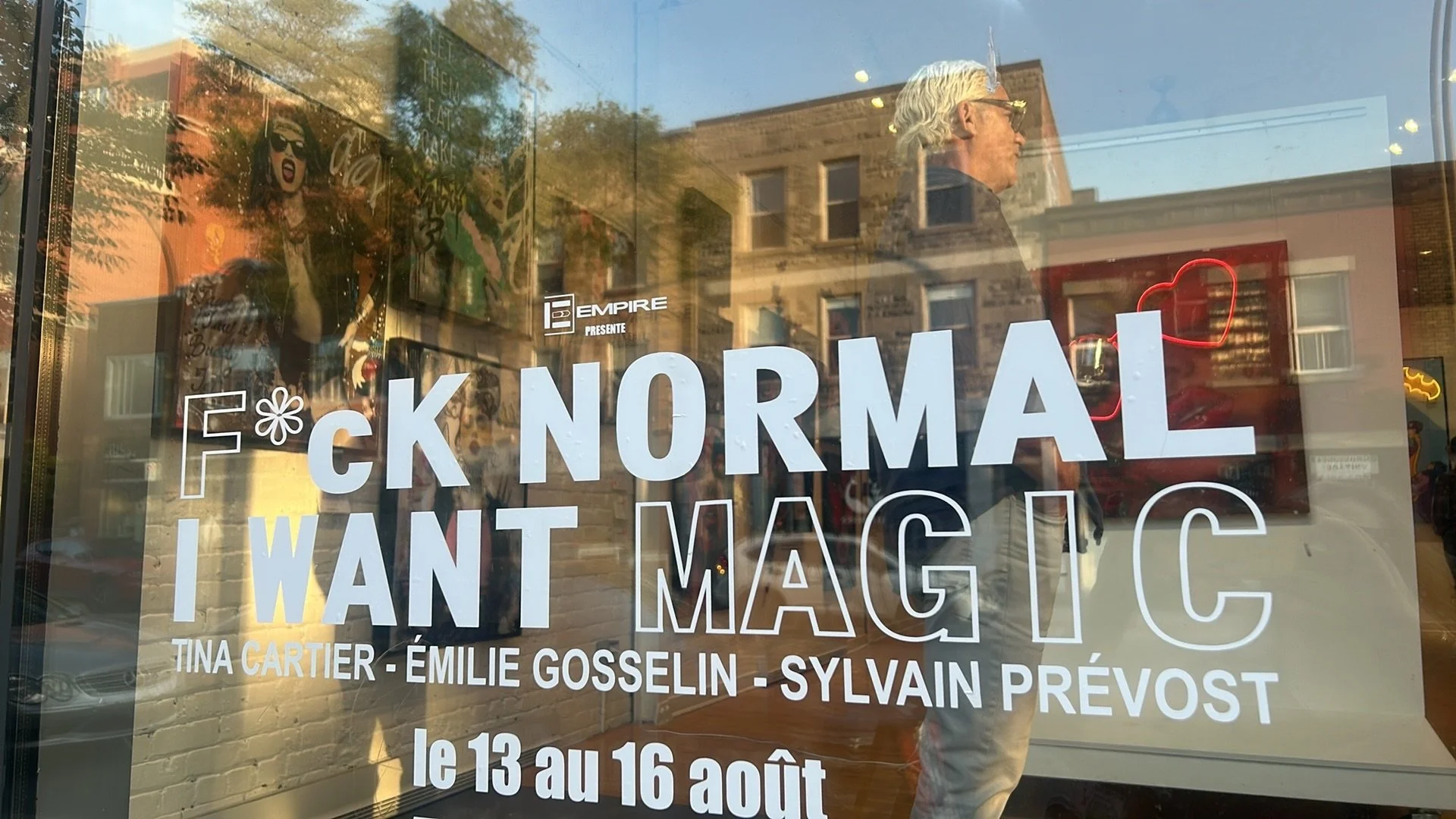 Last call
Derni&egrave;re chance pour voir vos trois artistes pr&eacute;f&eacute;r&eacute;s ensemble &agrave; la galerie erga. 
On vous attend  6394 boul st-Laurent juste avant la petite italie. @emy_gosselin  @syprevost