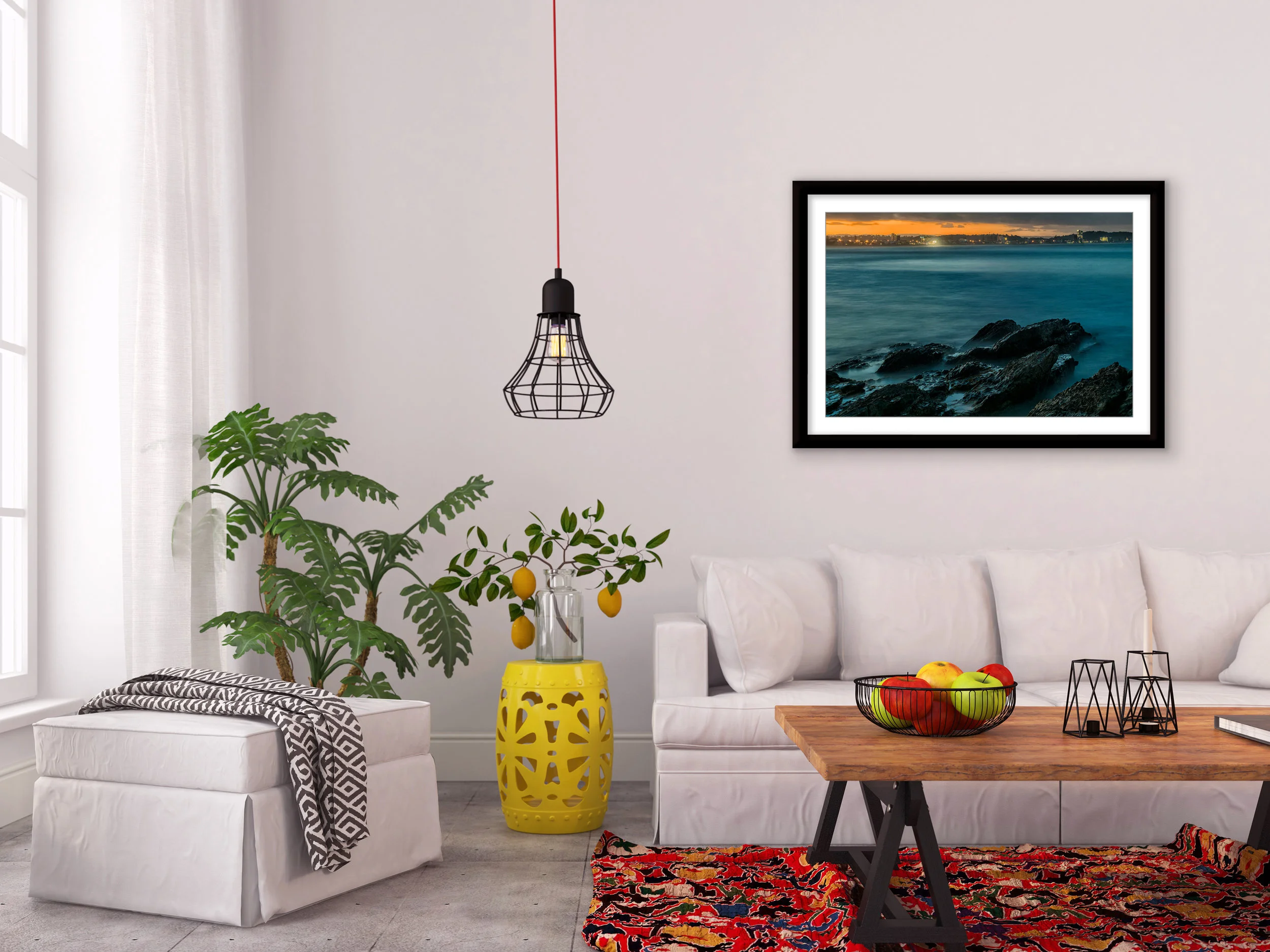 Modern contemporary bathroom 3d rendering image.Decorate wall an