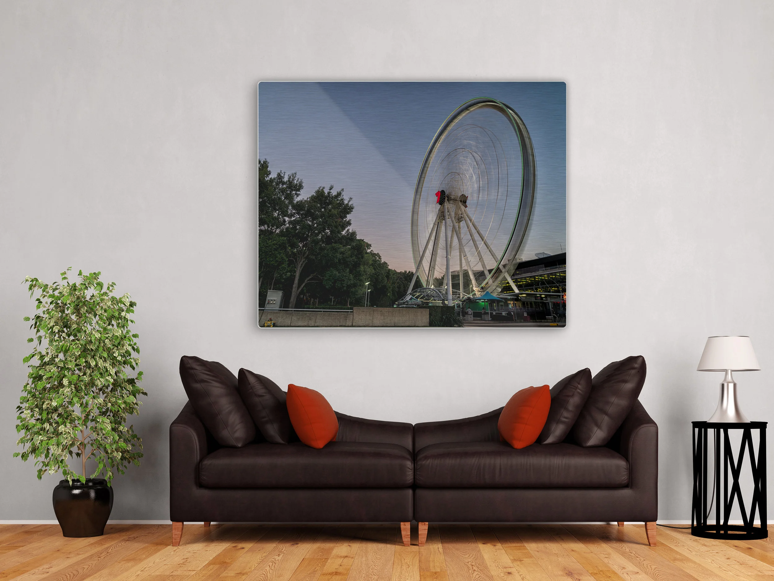 Modern contemporary bathroom 3d rendering image.Decorate wall an