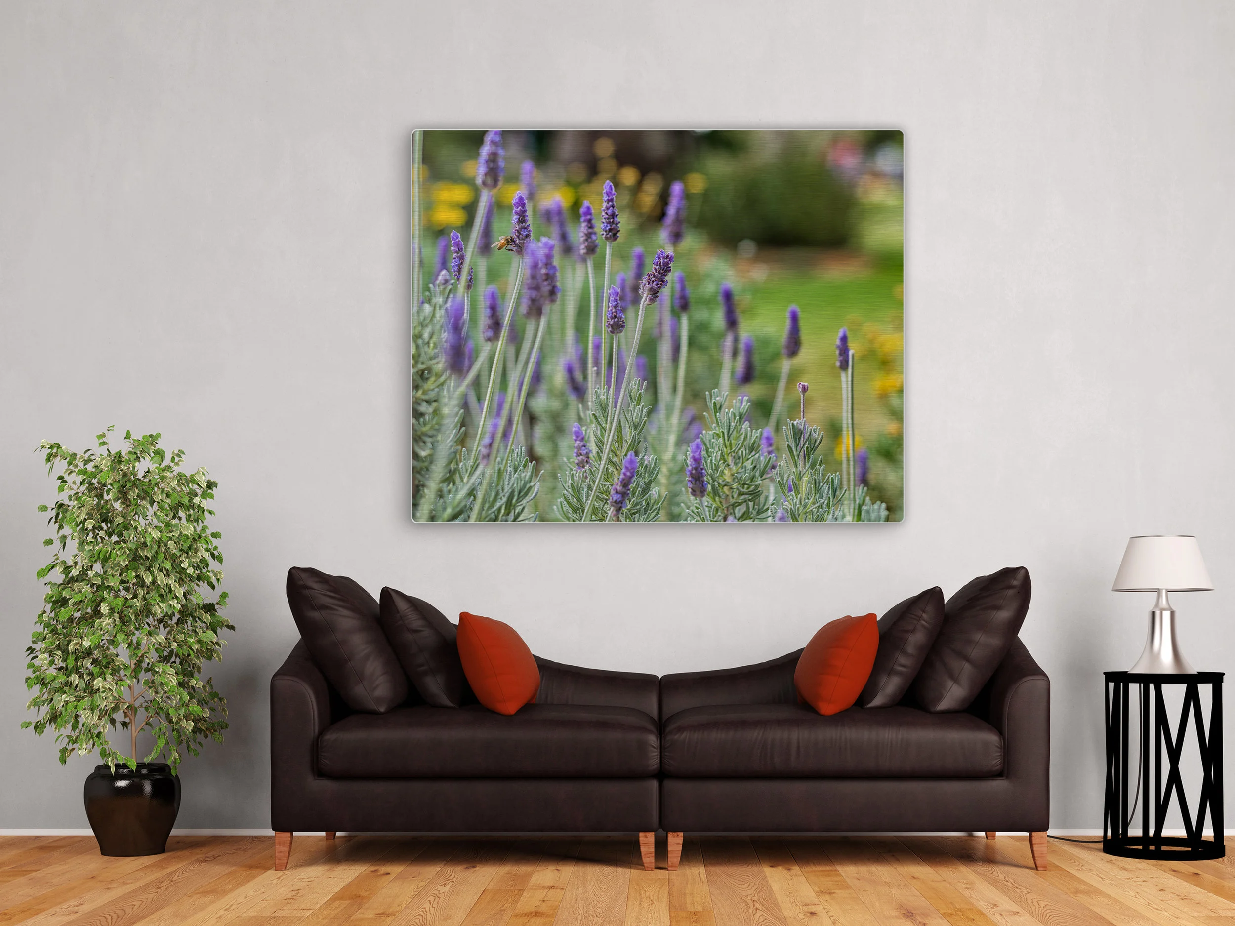 Modern contemporary bathroom 3d rendering image.Decorate wall an