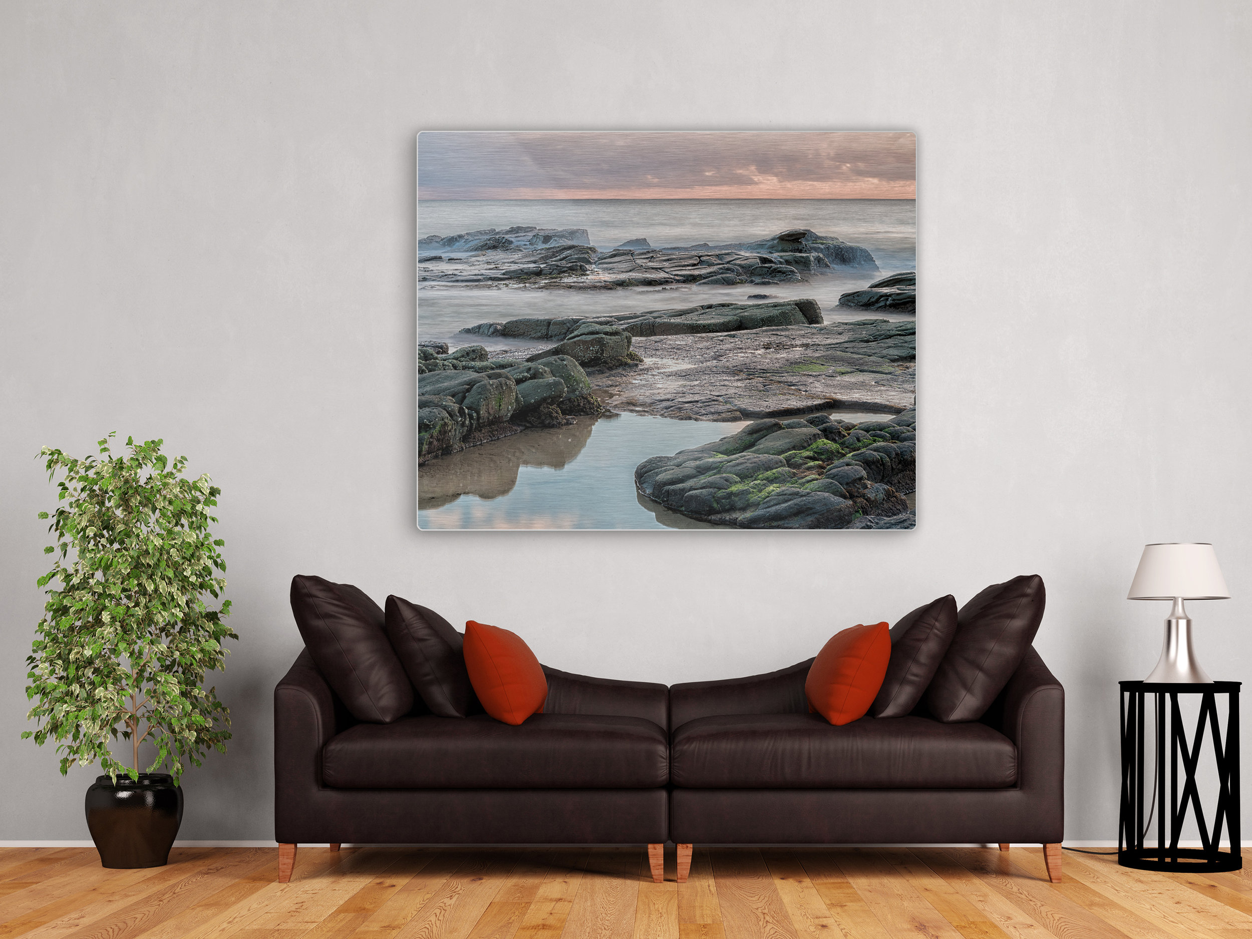 Modern contemporary bathroom 3d rendering image.Decorate wall an