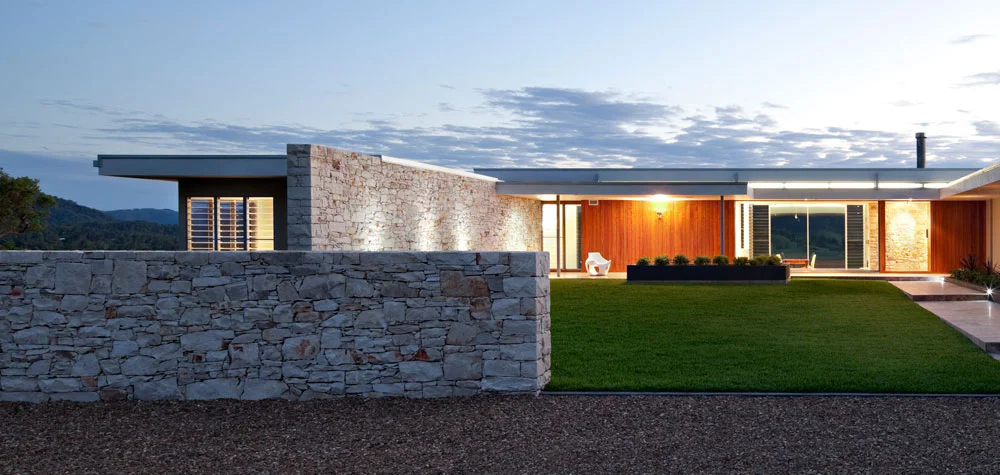Siltstone Stone Masonry Wall.
