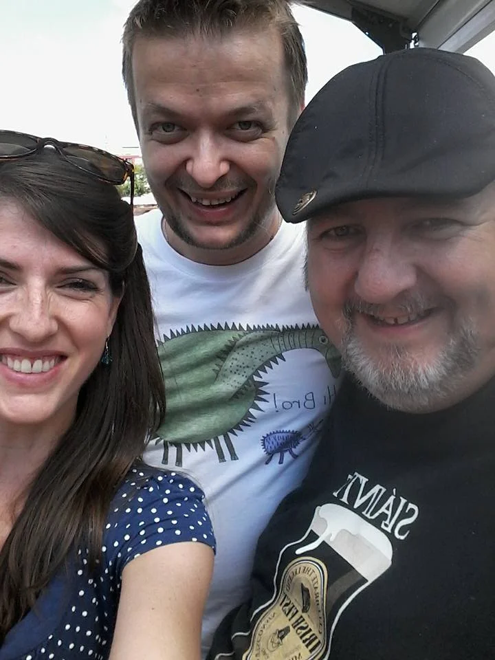 L to R: Cara Wildman, Keyreel Raskolenko, Craig Scotland. It was so nice to see a fellow Texan in the audience at our Minnesota show!