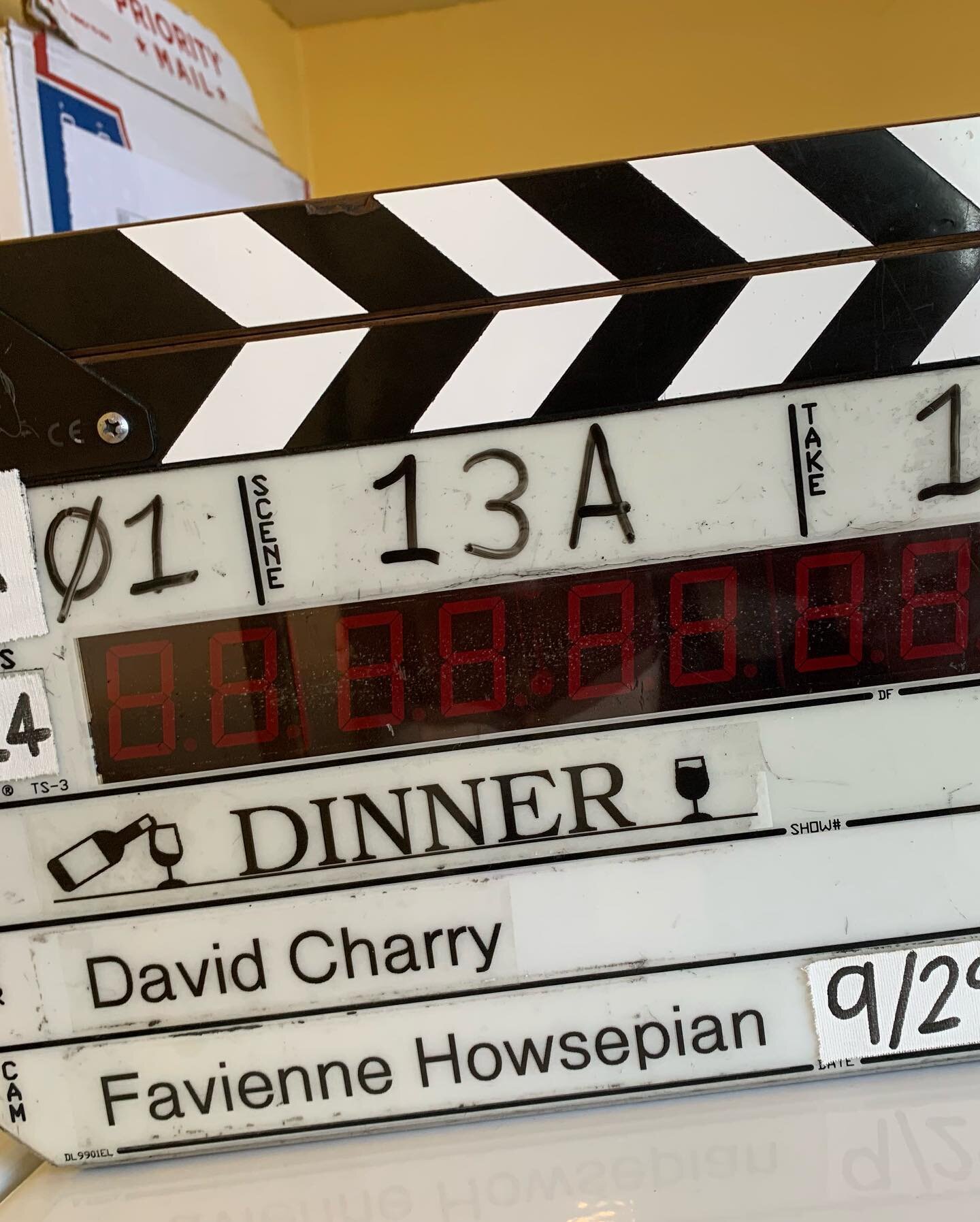 Thank you @spanishmossprod for an incredible #sagapproved shoot this weekend! Couldn&rsquo;t have asked for better people to work with on @dinner.film. The entire cast and crew were class acts and I&rsquo;m pinching myself that I got to be part of it