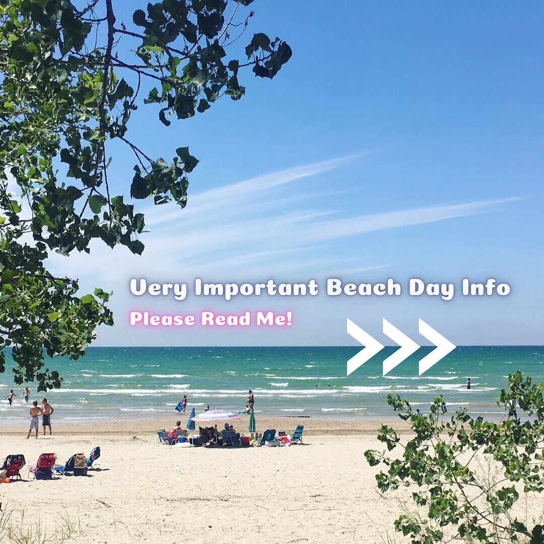 #BEACHDAY is one week away and we are excited to get together with all of you!

If you plan on attending, please have a look at the important info above.

See you soon! ☺️☺️