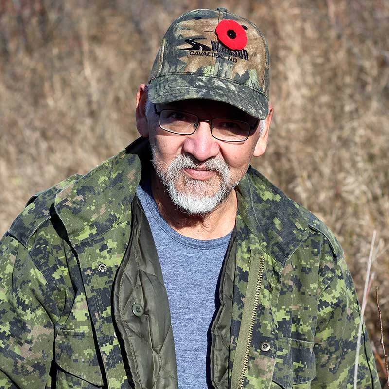 Dave DanielsDave, who lives on Long Plain First Nation, can be difficult to locate, seeing as when he's not out harvesting medicinal plants, he's often touring the country sharing his knowledge.