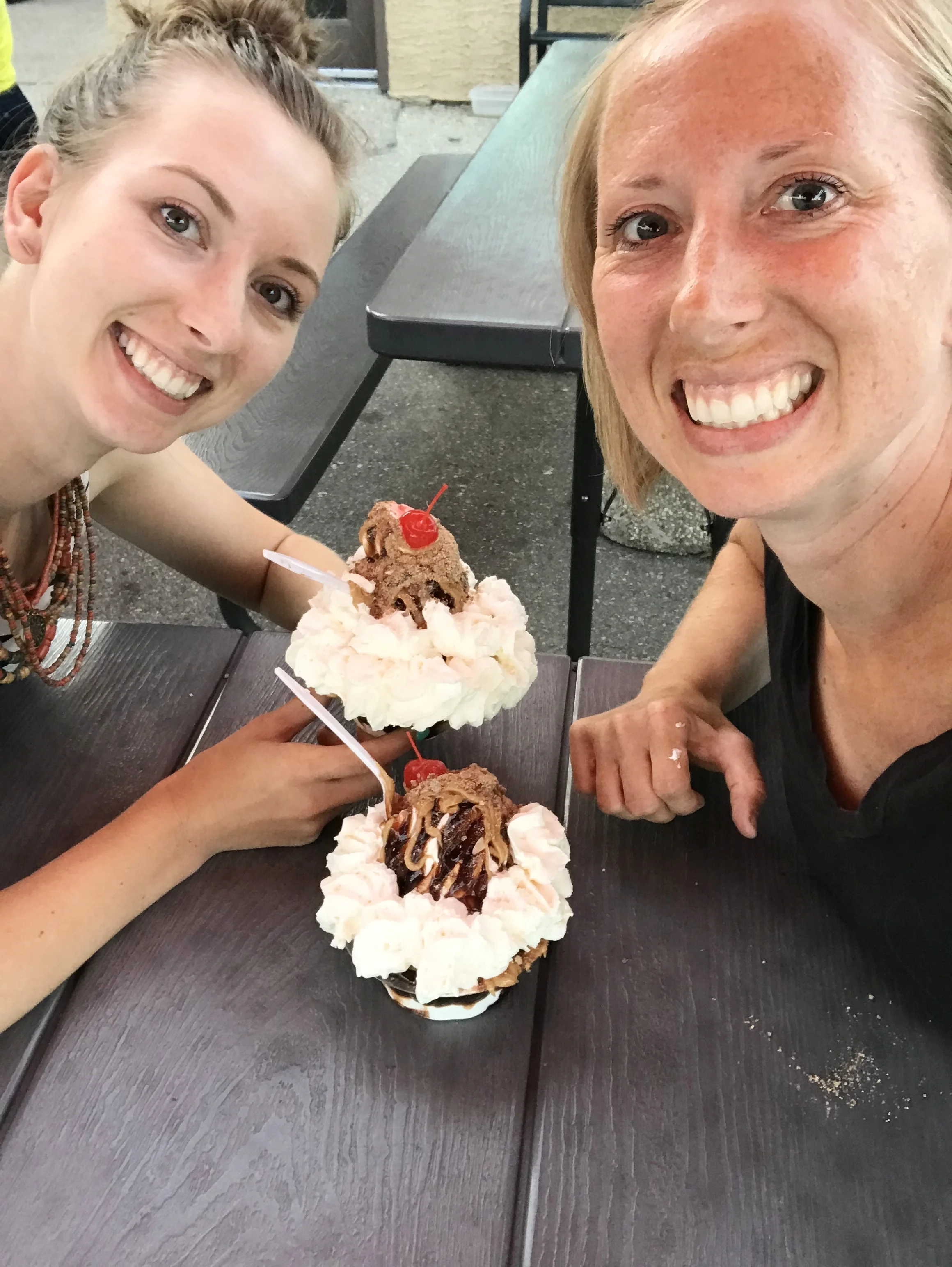 Impromptu ice cream trips with my sister have helped me settle into Canada.