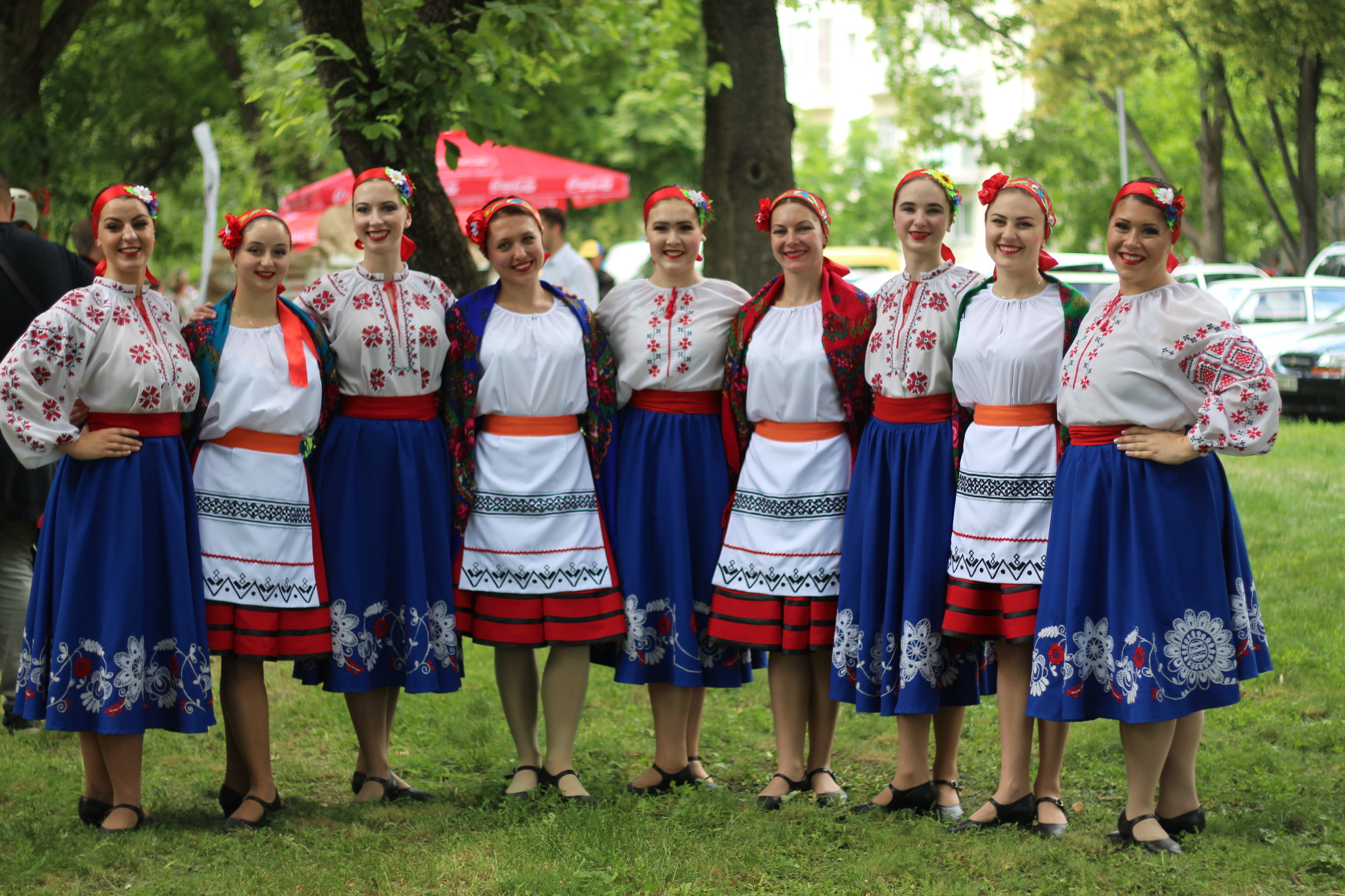  The Poltava Ensemble ladies and Ensemble Kukurudzy. Photo by  Cobblestone Freeway Tours . 