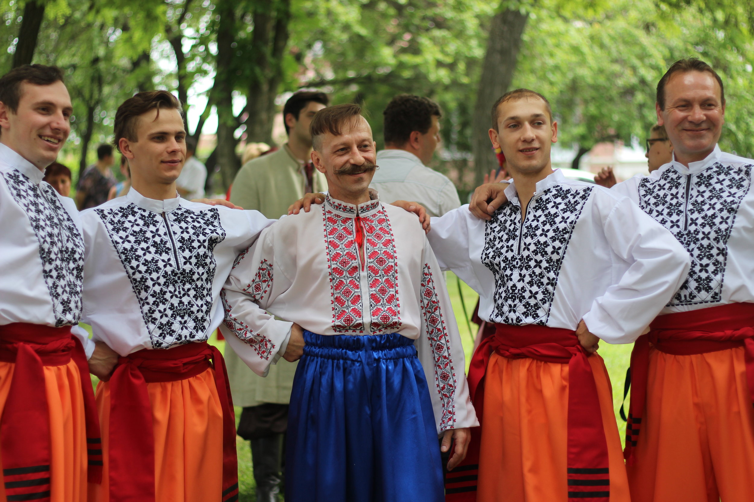  The men of the Poltava Ensemble. 