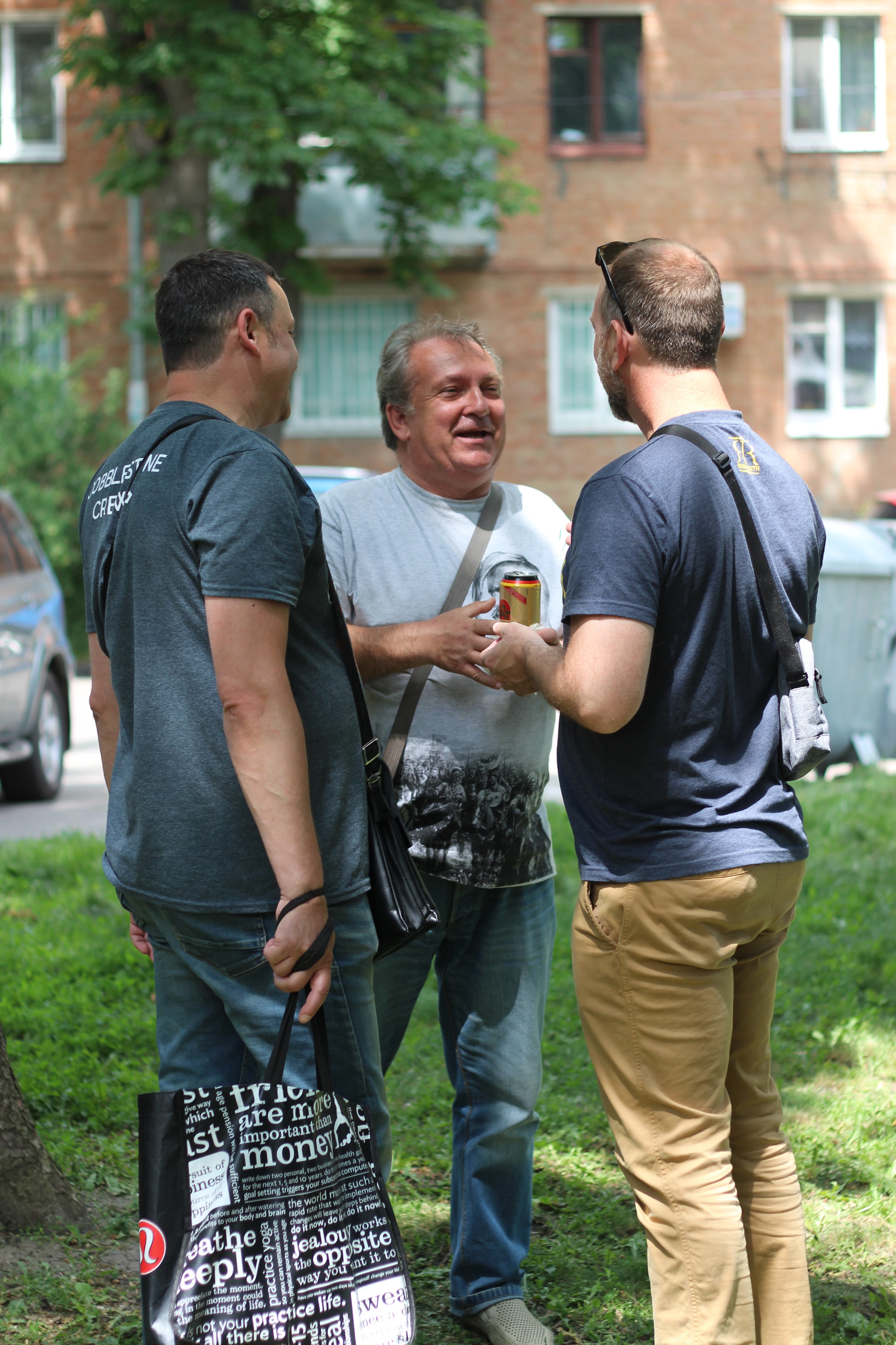  Kyrylo aka Tato, Vadim aka Pan Poltava, and Vince aka Funcle Wince made our time in Poltava and Ukraine memorable.  