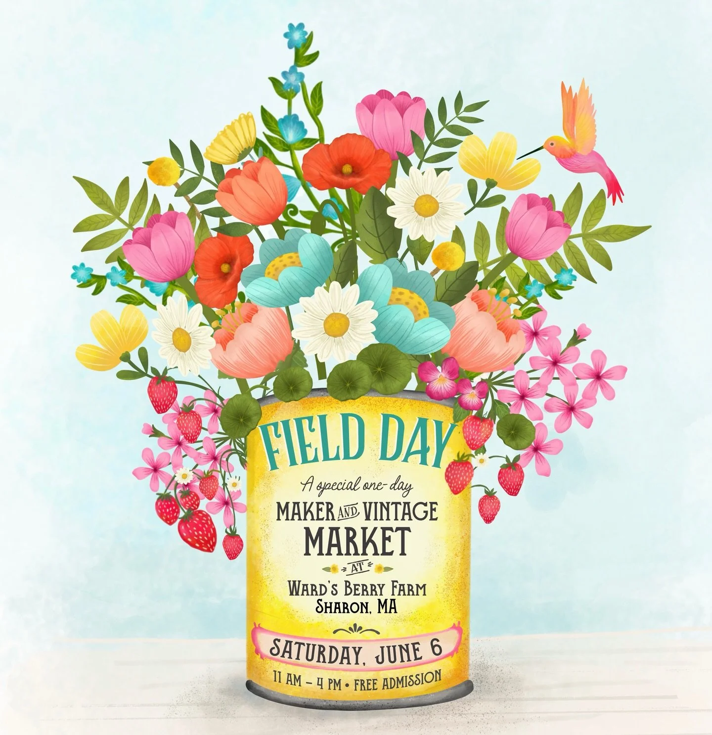 CALLING ALL MAKERS &amp; VINTAGE DEALERS

We&rsquo;re bringing a one-day maker + vintage market to the beautiful grounds of Ward&rsquo;s Berry Farm on Saturday, June 6th! 

Field Day is a one-day, open-air market highlighting independent makers and c