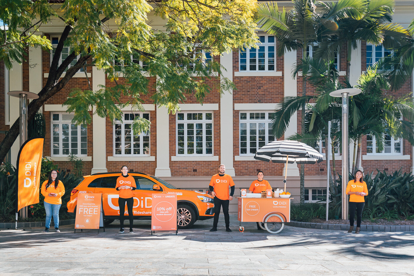 Brand Activation_Brisbane_gelato cart