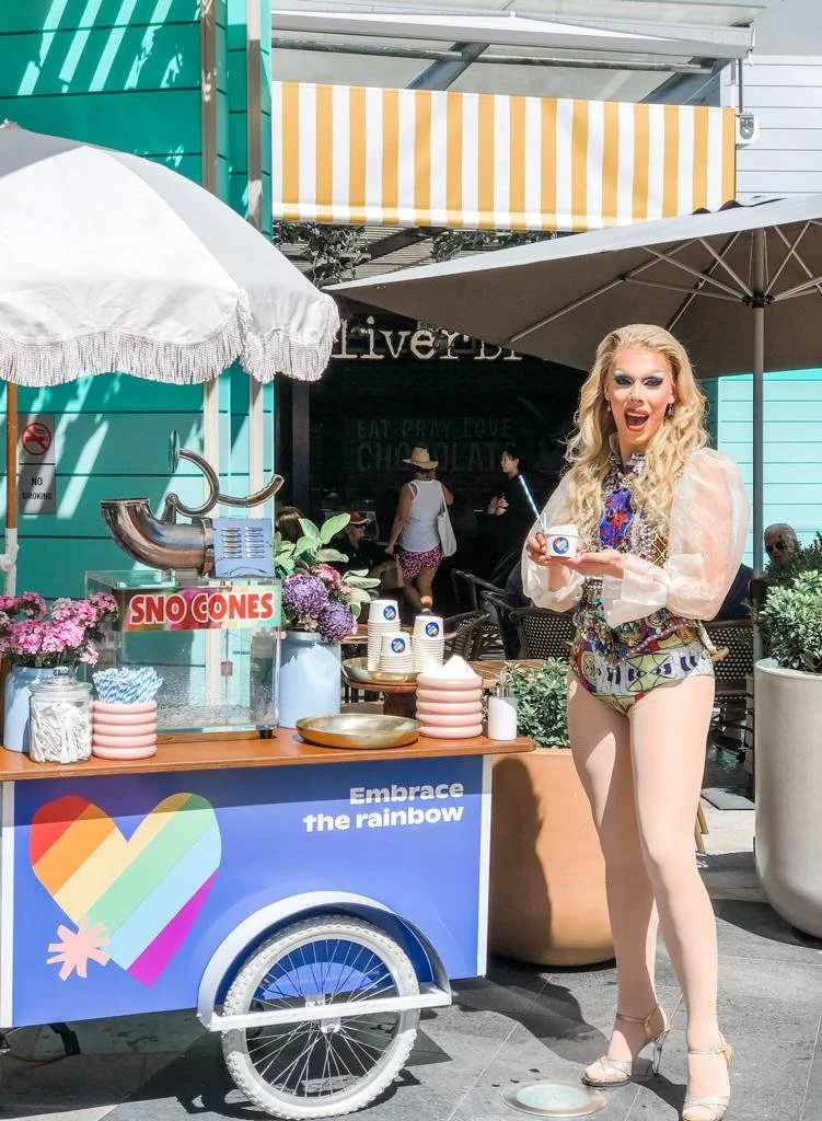 Snow Cone Machine Cart Hire Sydney Brisbane Melbourne