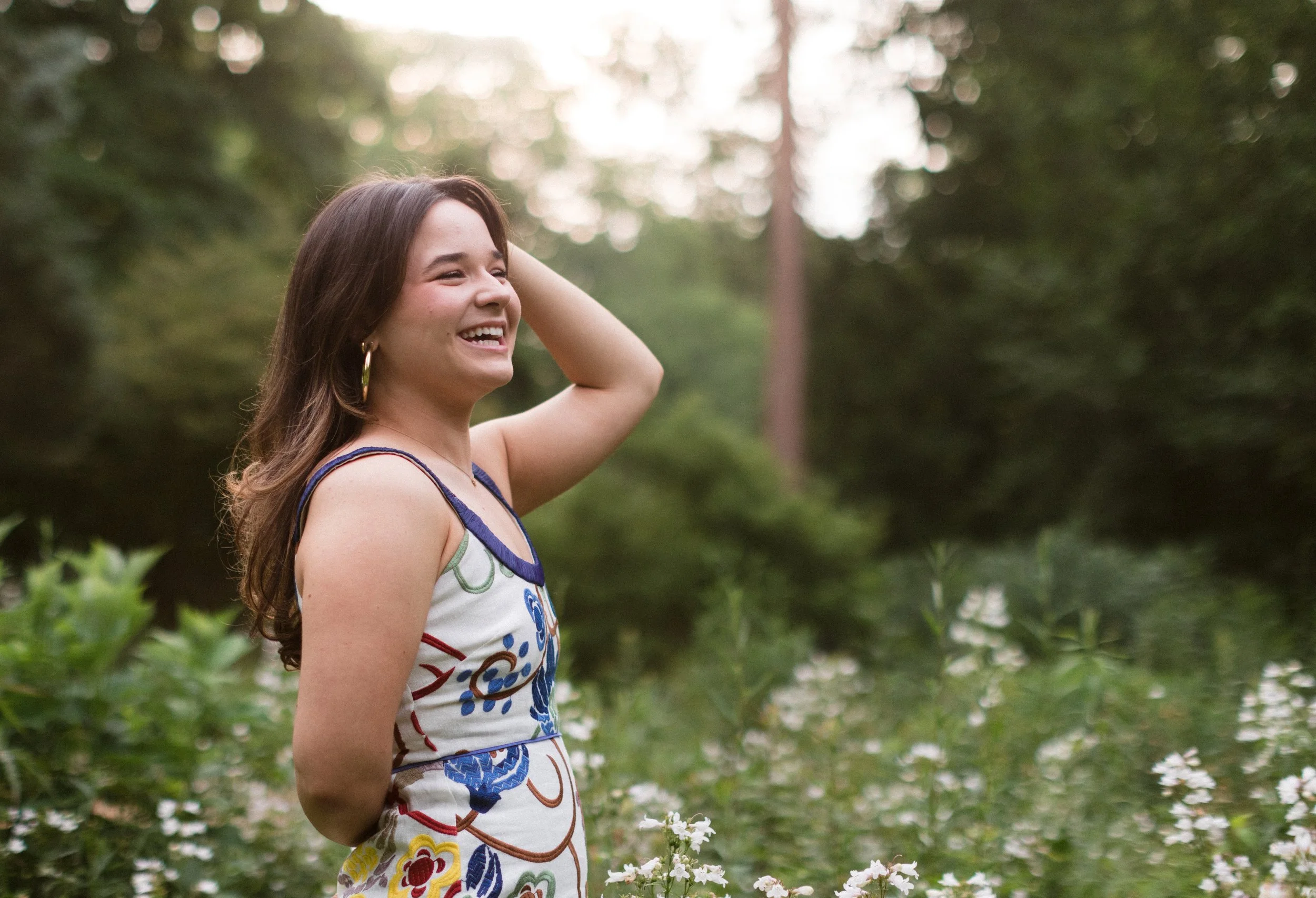 "Candid senior photo session Triangle NC senior photographer Joy Knight