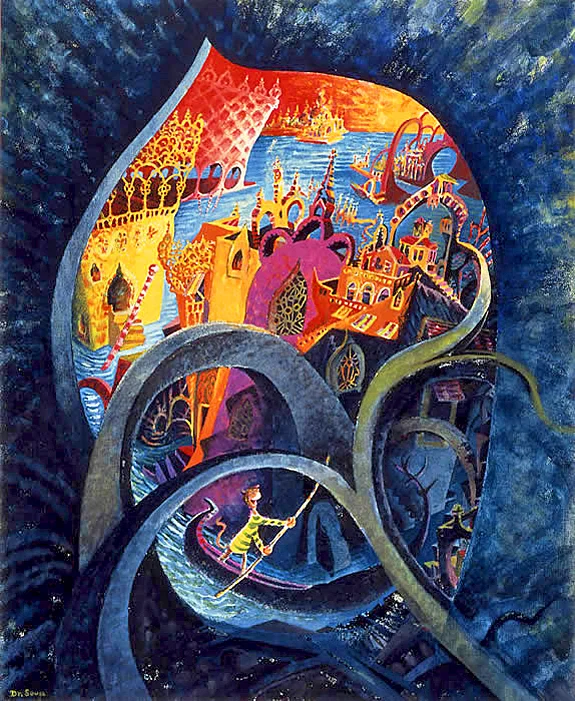  Venetian Cat Singing Oh Solo Meow    